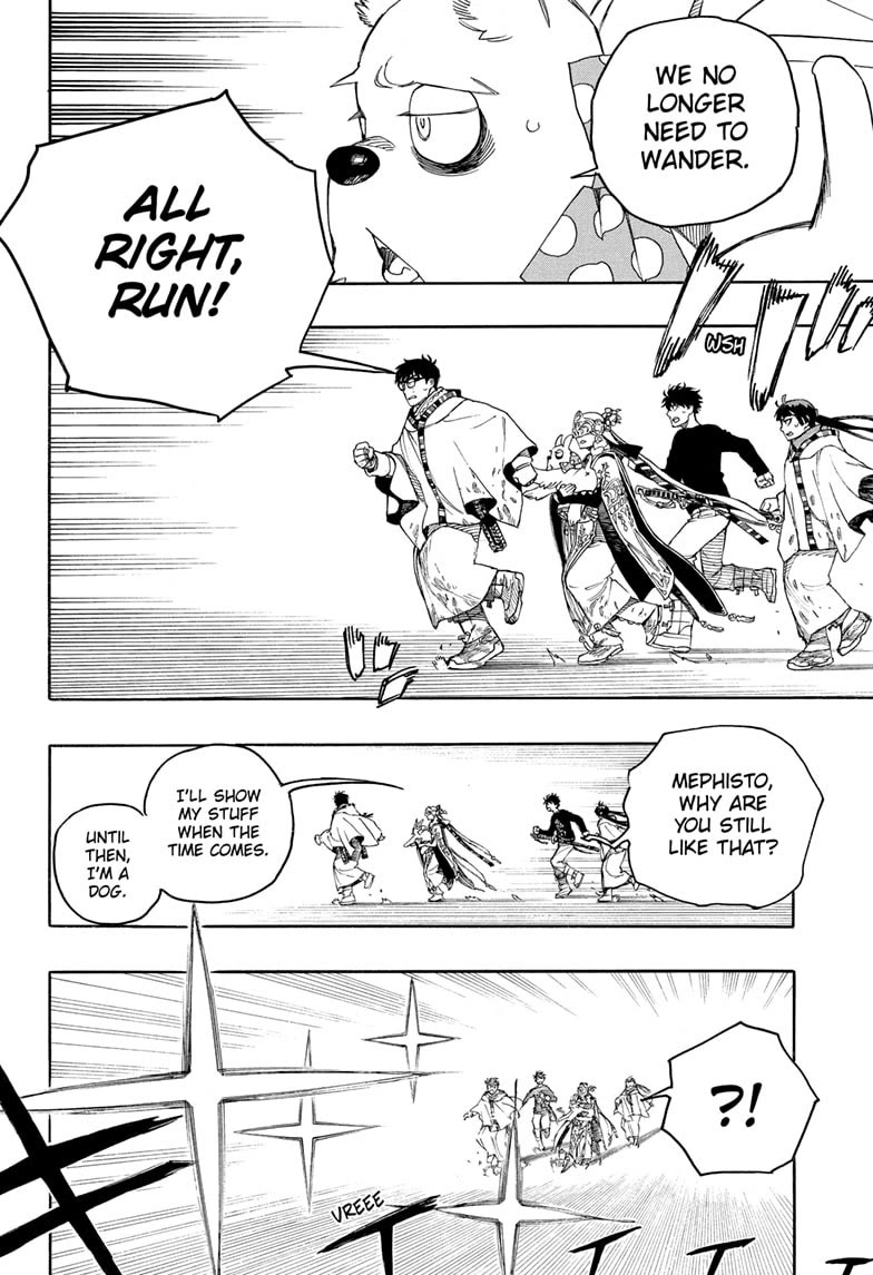 Ao no Exorcist Chapter 166 page 16 - Chapter 166: Of One Cloth To The Extreme