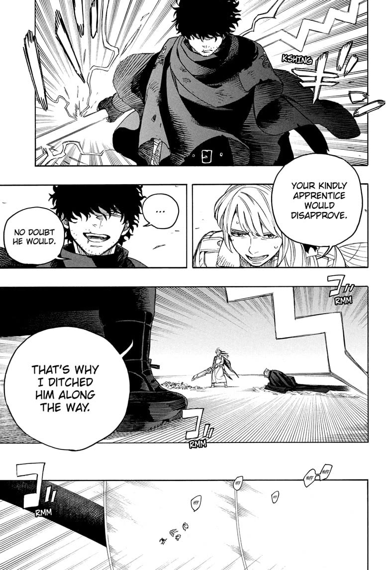 Ao no Exorcist Chapter 166 page 25 - Chapter 166: Of One Cloth To The Extreme