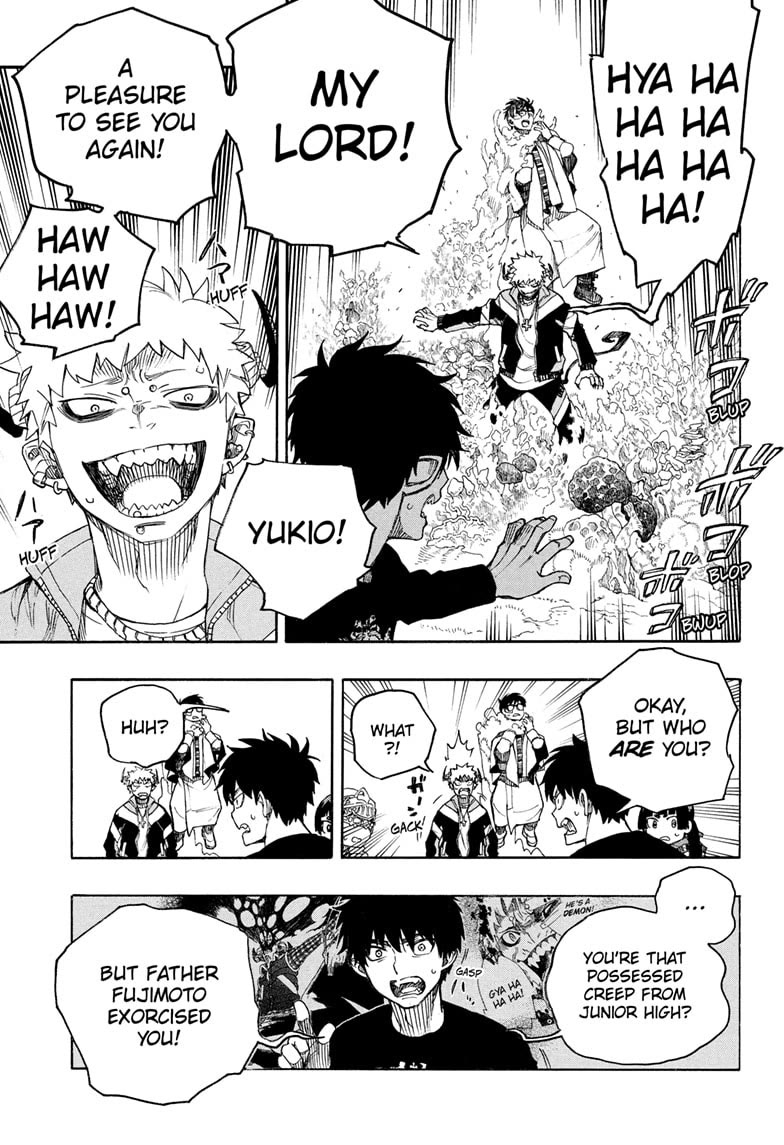 Ao no Exorcist Chapter 166 page 27 - Chapter 166: Of One Cloth To The Extreme