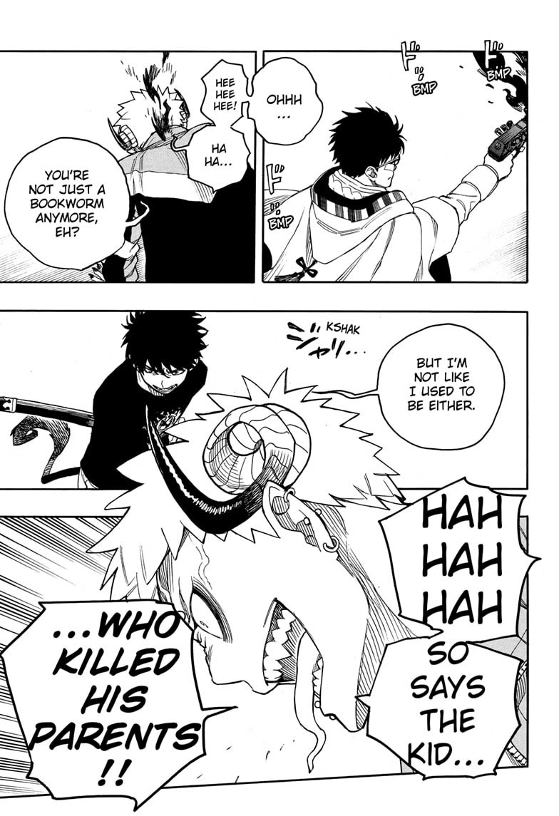 Ao no Exorcist Chapter 166 page 33 - Chapter 166: Of One Cloth To The Extreme