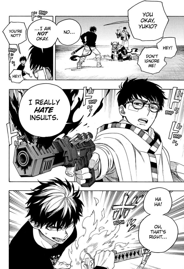 Ao no Exorcist Chapter 166 page 34 - Chapter 166: Of One Cloth To The Extreme