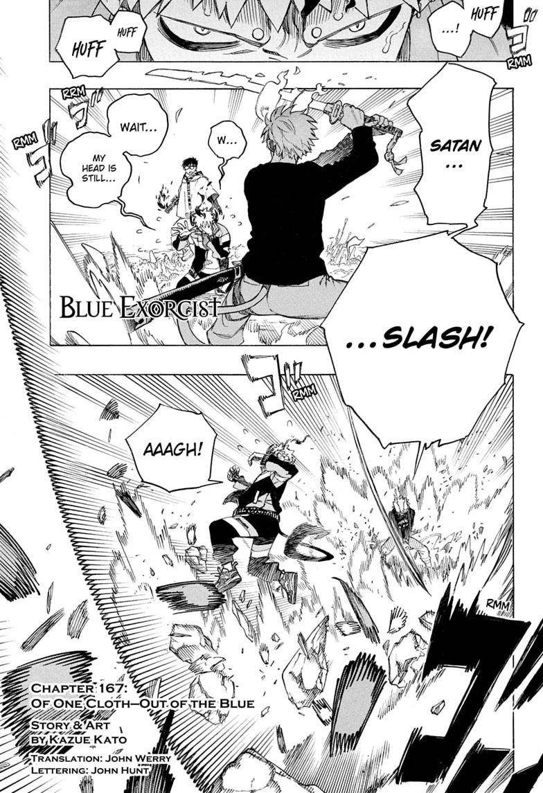Ao no Exorcist Chapter 167 page 1 - Chapter 167