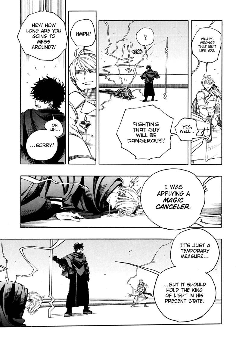 Ao no Exorcist Chapter 167 page 37 - Chapter 167