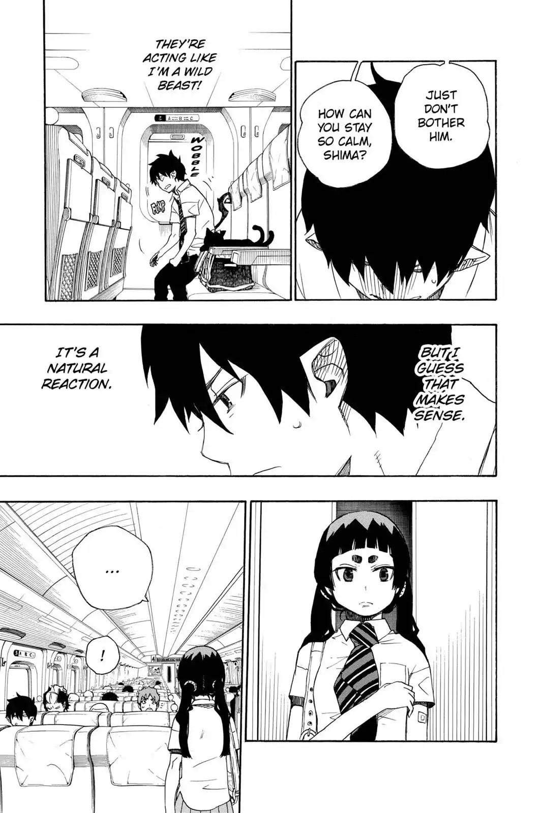 Ao no Exorcist Chapter 17 page 13 - Chapter 17: Let's Go To Kyoto!