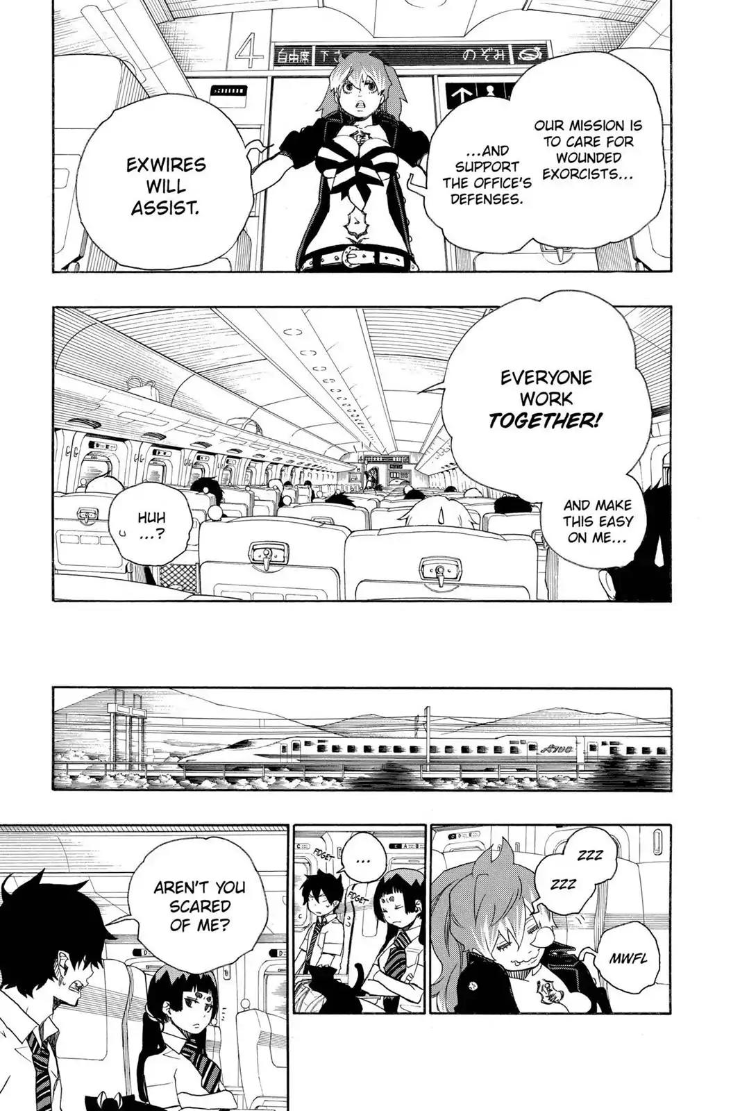 Ao no Exorcist Chapter 17 page 19 - Chapter 17: Let's Go To Kyoto!