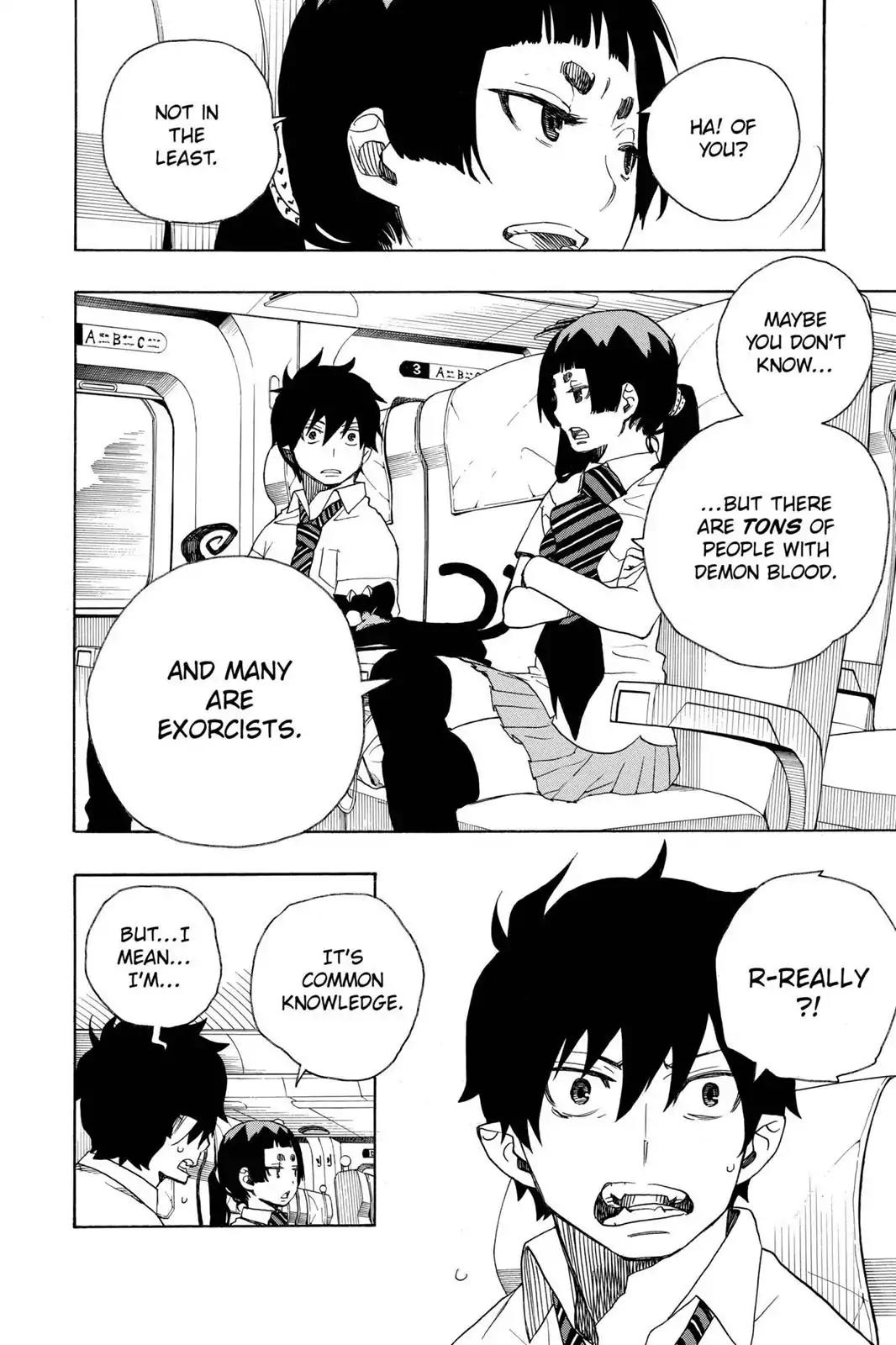 Ao no Exorcist Chapter 17 page 20 - Chapter 17: Let's Go To Kyoto!