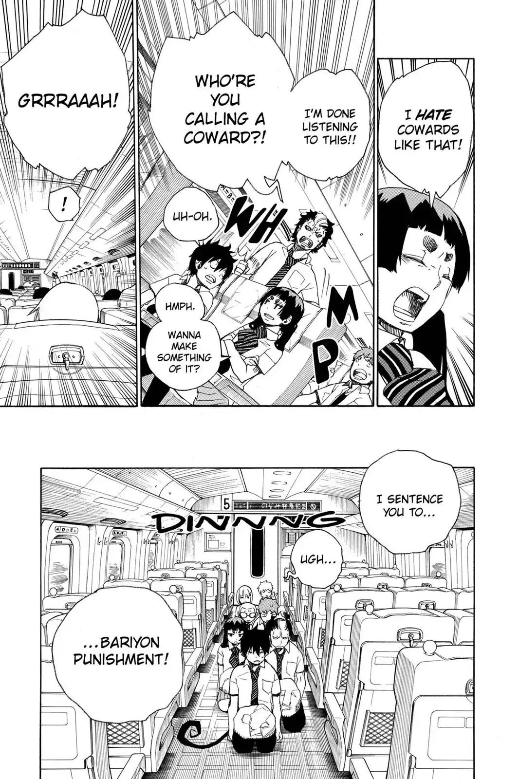 Ao no Exorcist Chapter 17 page 23 - Chapter 17: Let's Go To Kyoto!