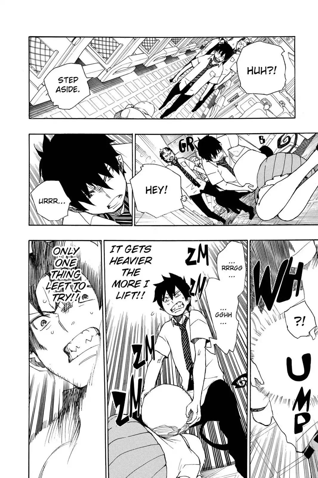 Ao no Exorcist Chapter 17 page 28 - Chapter 17: Let's Go To Kyoto!