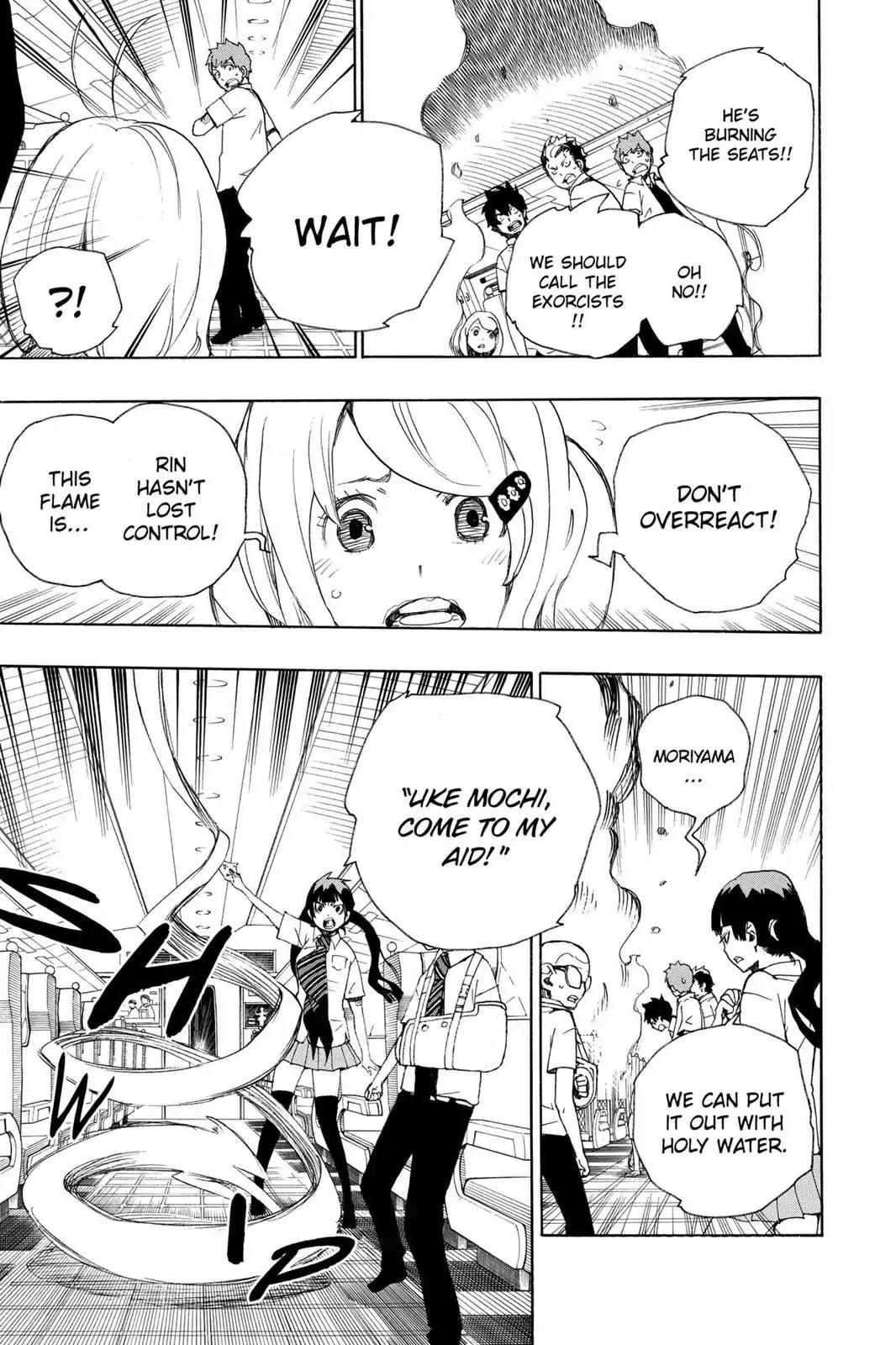 Ao no Exorcist Chapter 17 page 31 - Chapter 17: Let's Go To Kyoto!