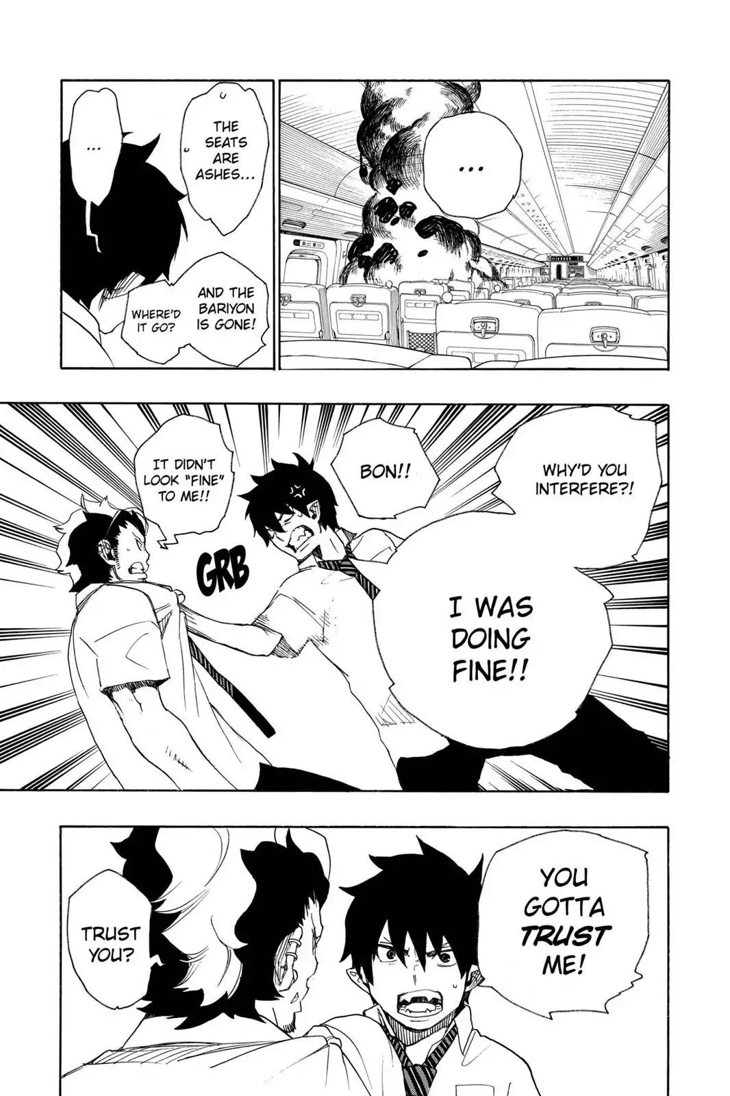 Ao no Exorcist Chapter 17 page 33 - Chapter 17: Let's Go To Kyoto!