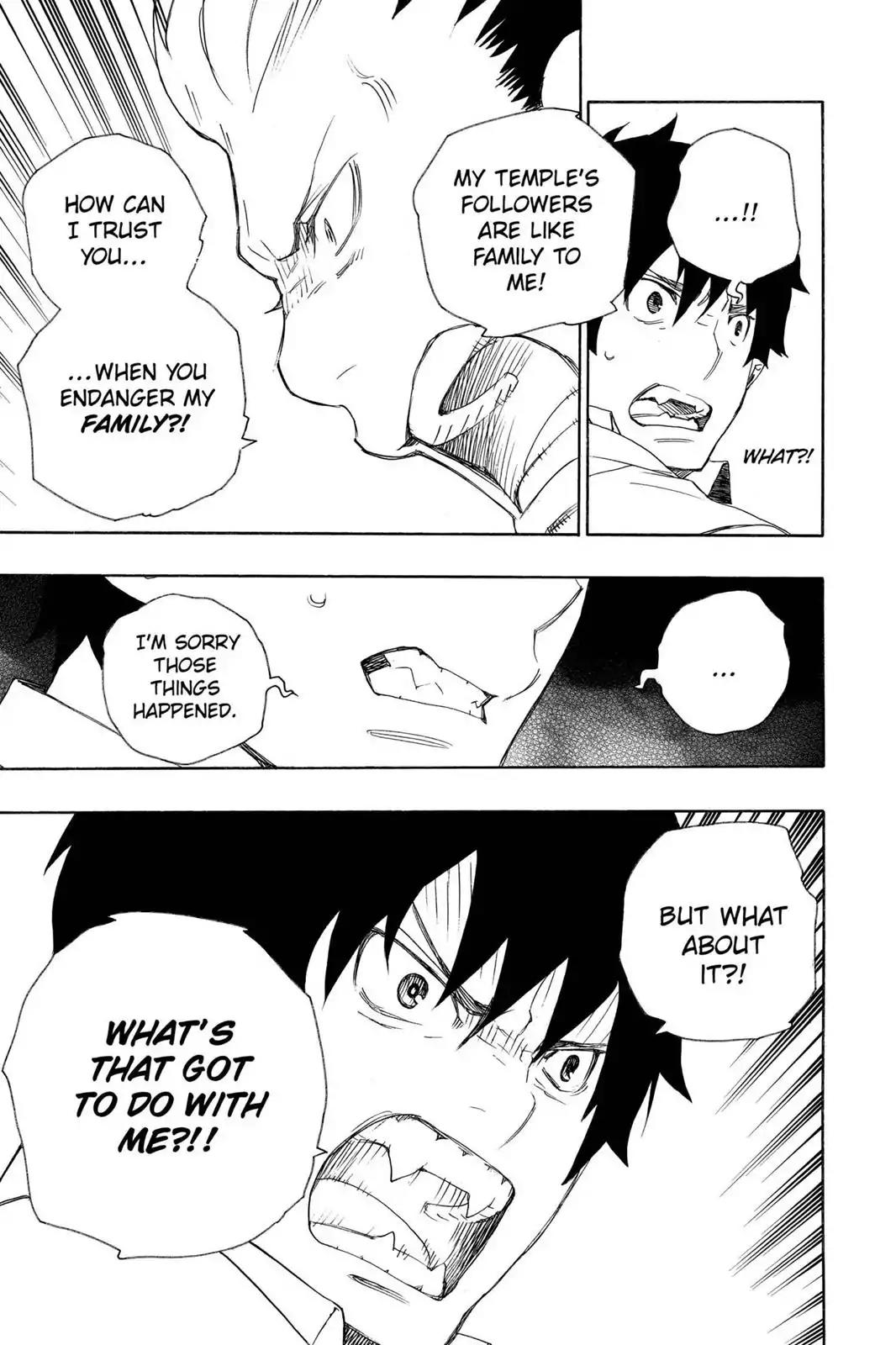 Ao no Exorcist Chapter 17 page 35 - Chapter 17: Let's Go To Kyoto!