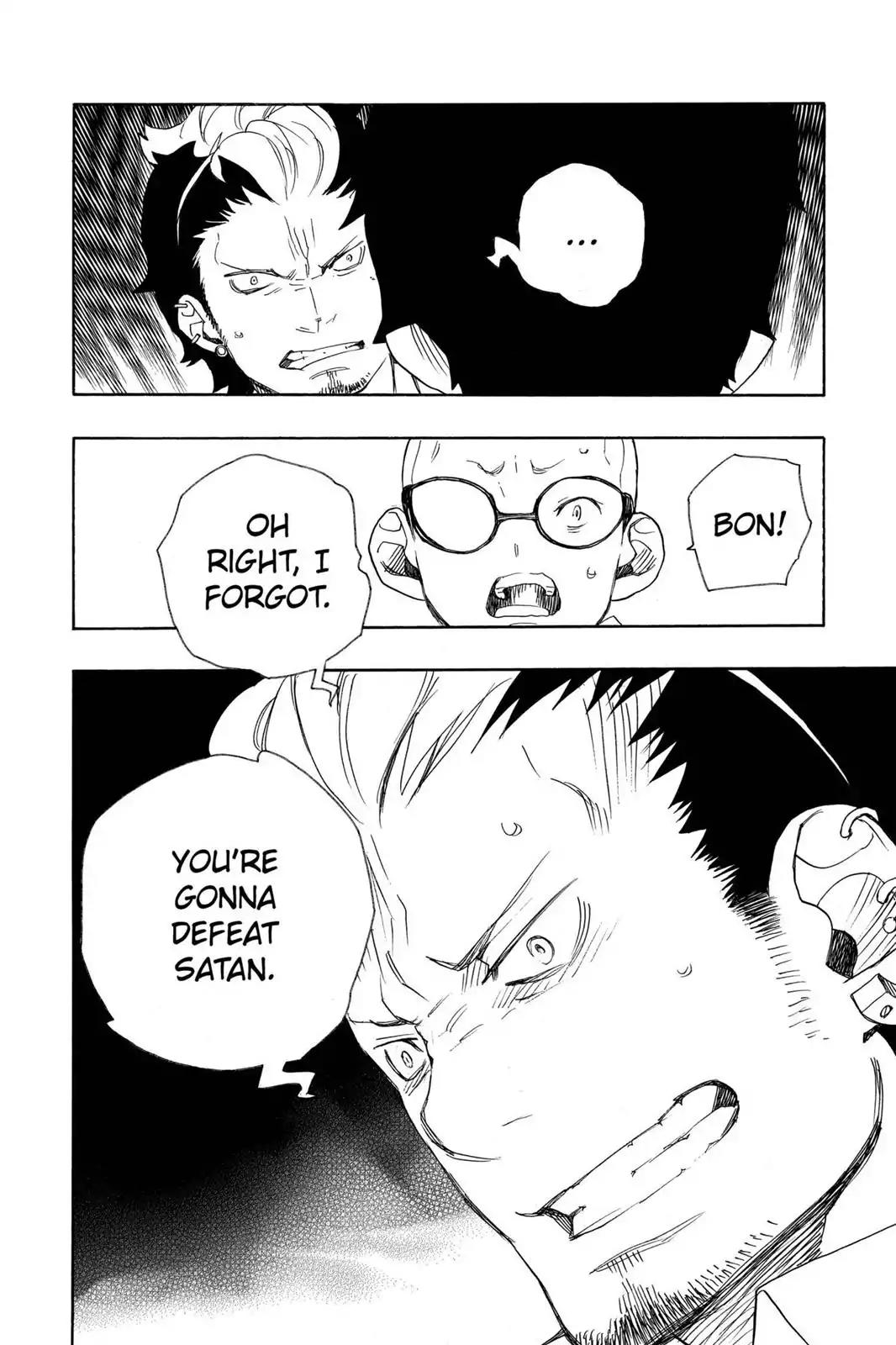 Ao no Exorcist Chapter 17 page 36 - Chapter 17: Let's Go To Kyoto!