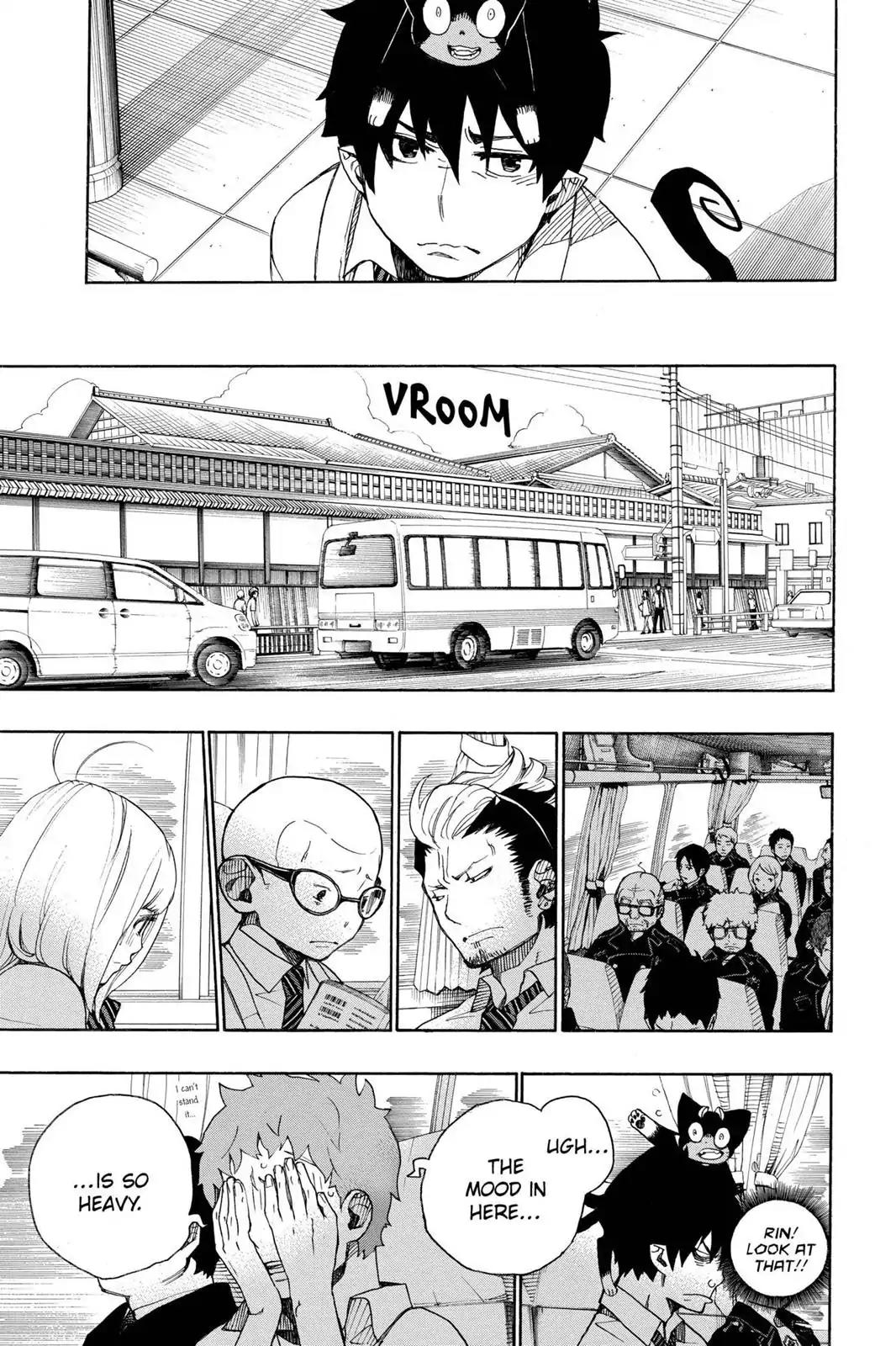 Ao no Exorcist Chapter 17 page 43 - Chapter 17: Let's Go To Kyoto!