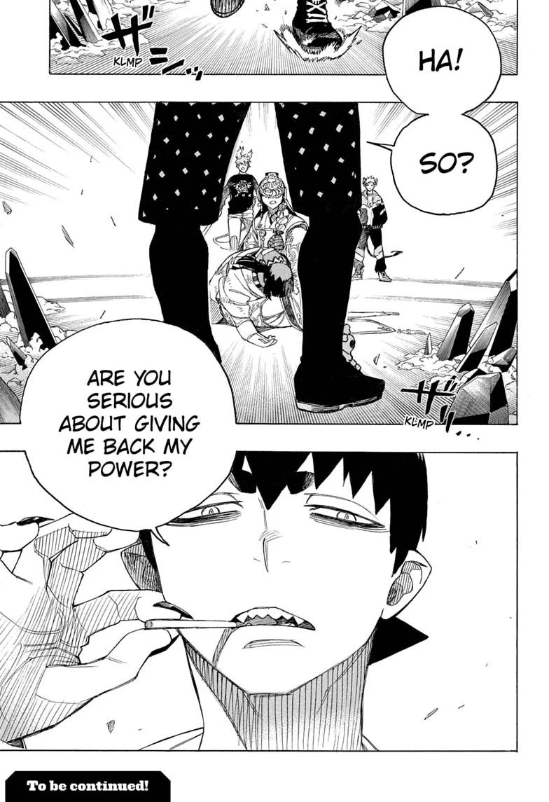 Ao no Exorcist Chapter 170 page 37 - Chapter 170
