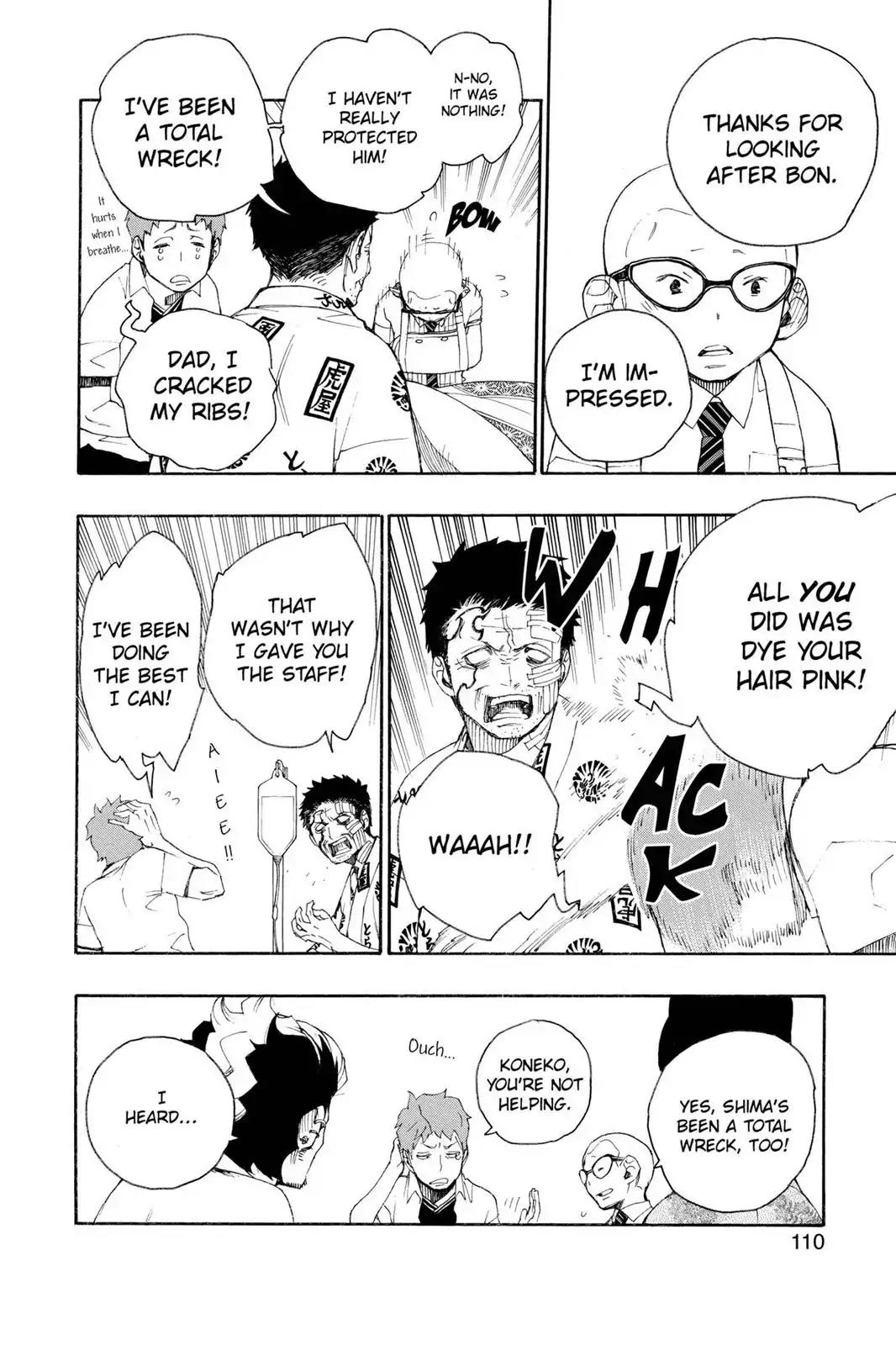 Ao no Exorcist Chapter 18 page 10 - Chapter 18: Discord