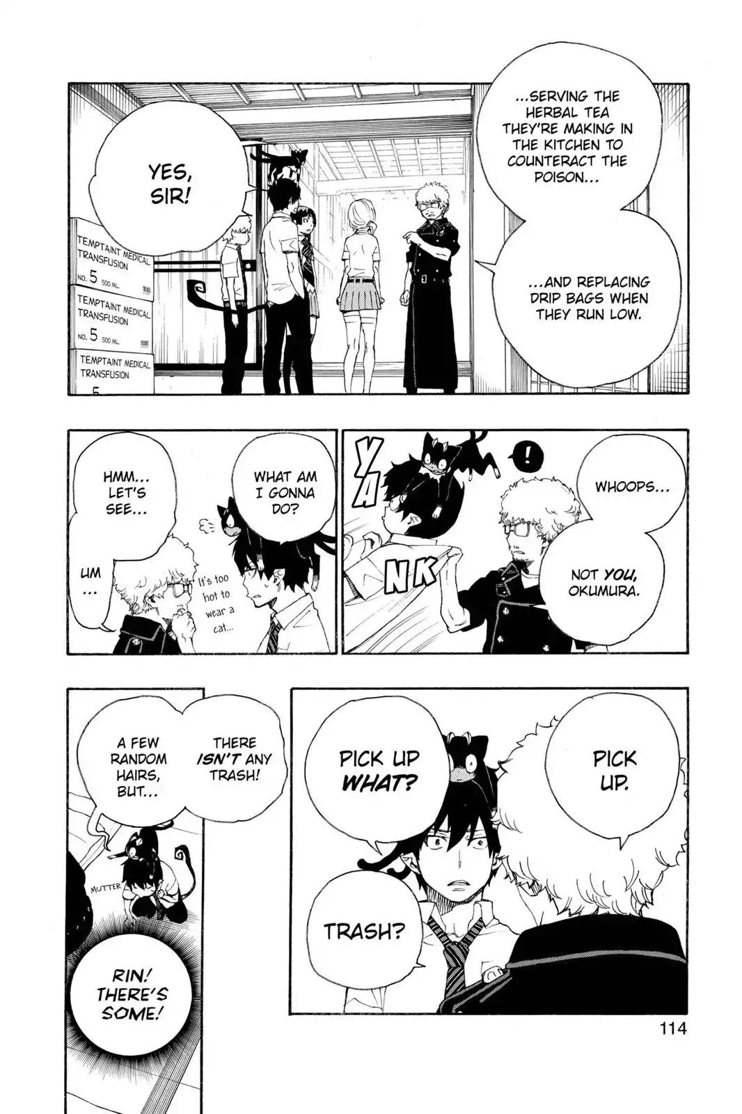 Ao no Exorcist Chapter 18 page 14 - Chapter 18: Discord