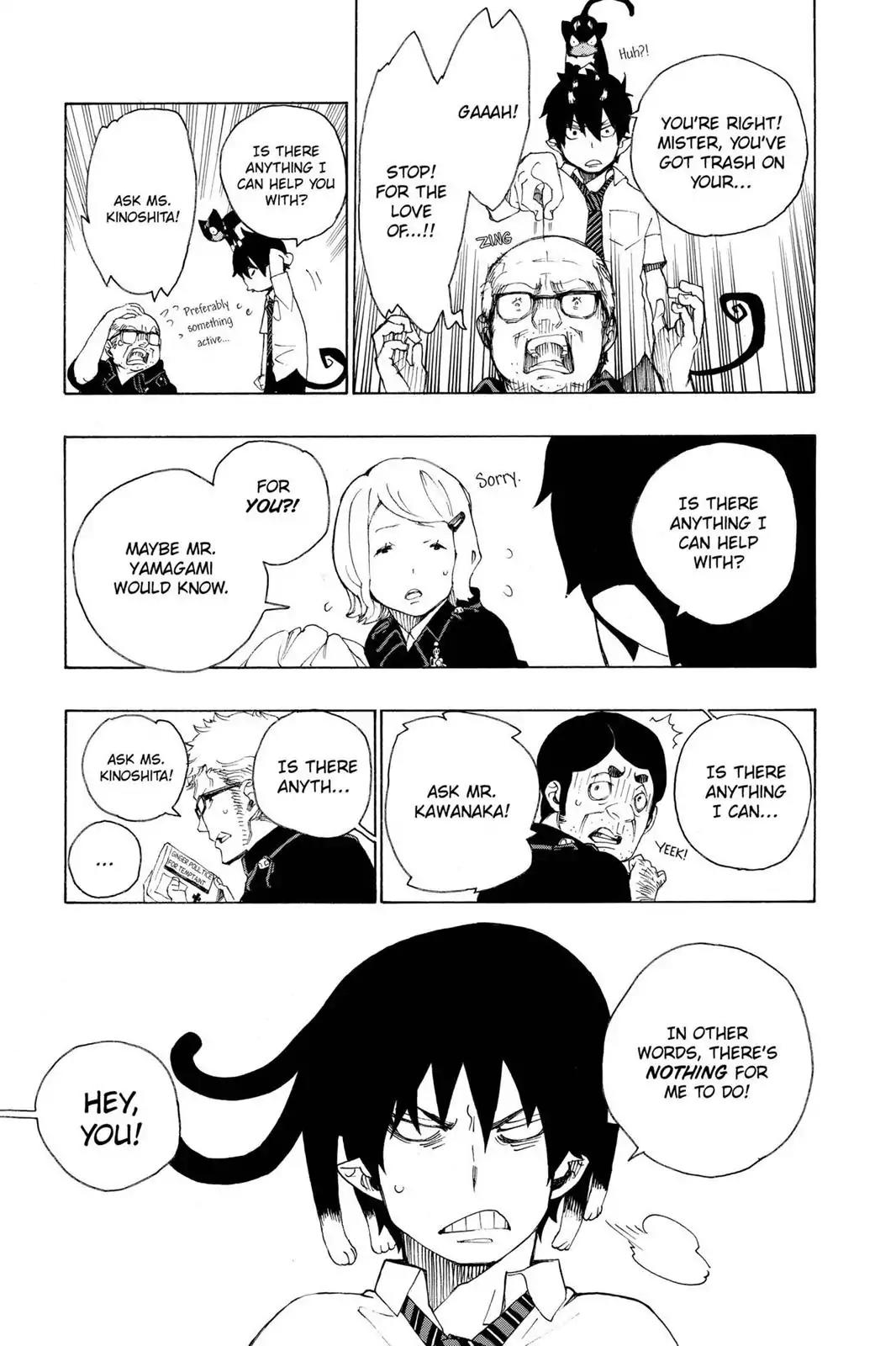 Ao no Exorcist Chapter 18 page 15 - Chapter 18: Discord