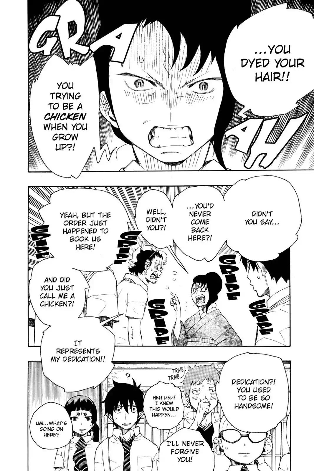Ao no Exorcist Chapter 18 page 2 - Chapter 18: Discord