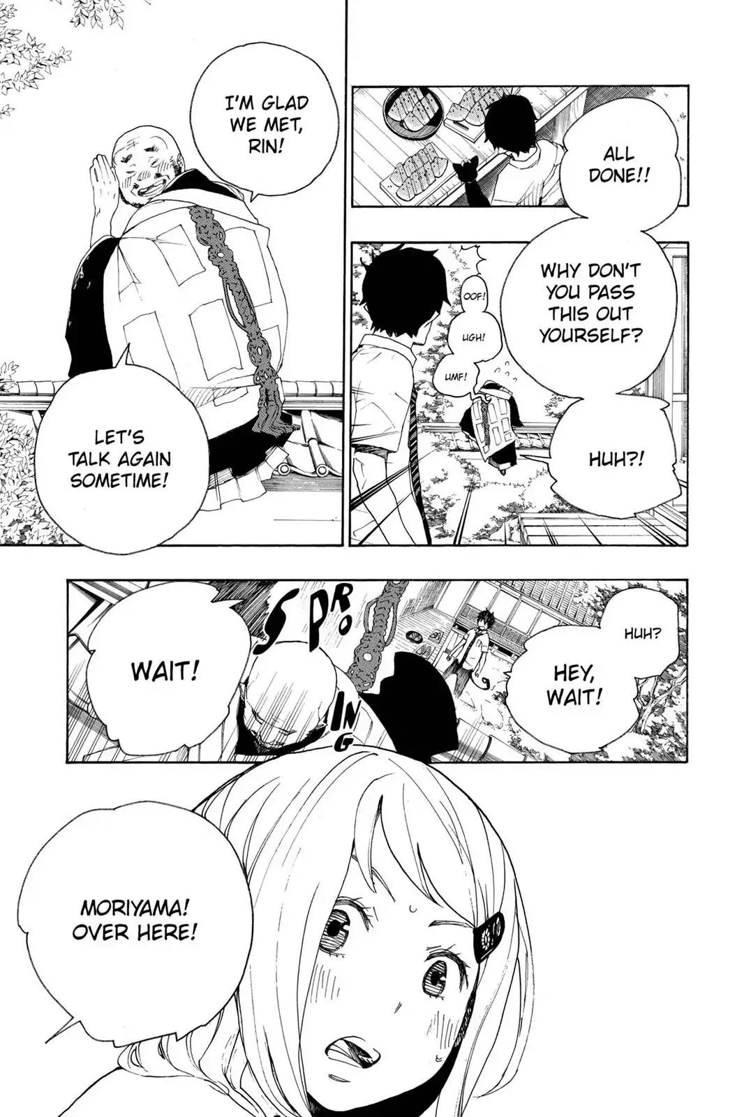 Ao no Exorcist Chapter 18 page 21 - Chapter 18: Discord
