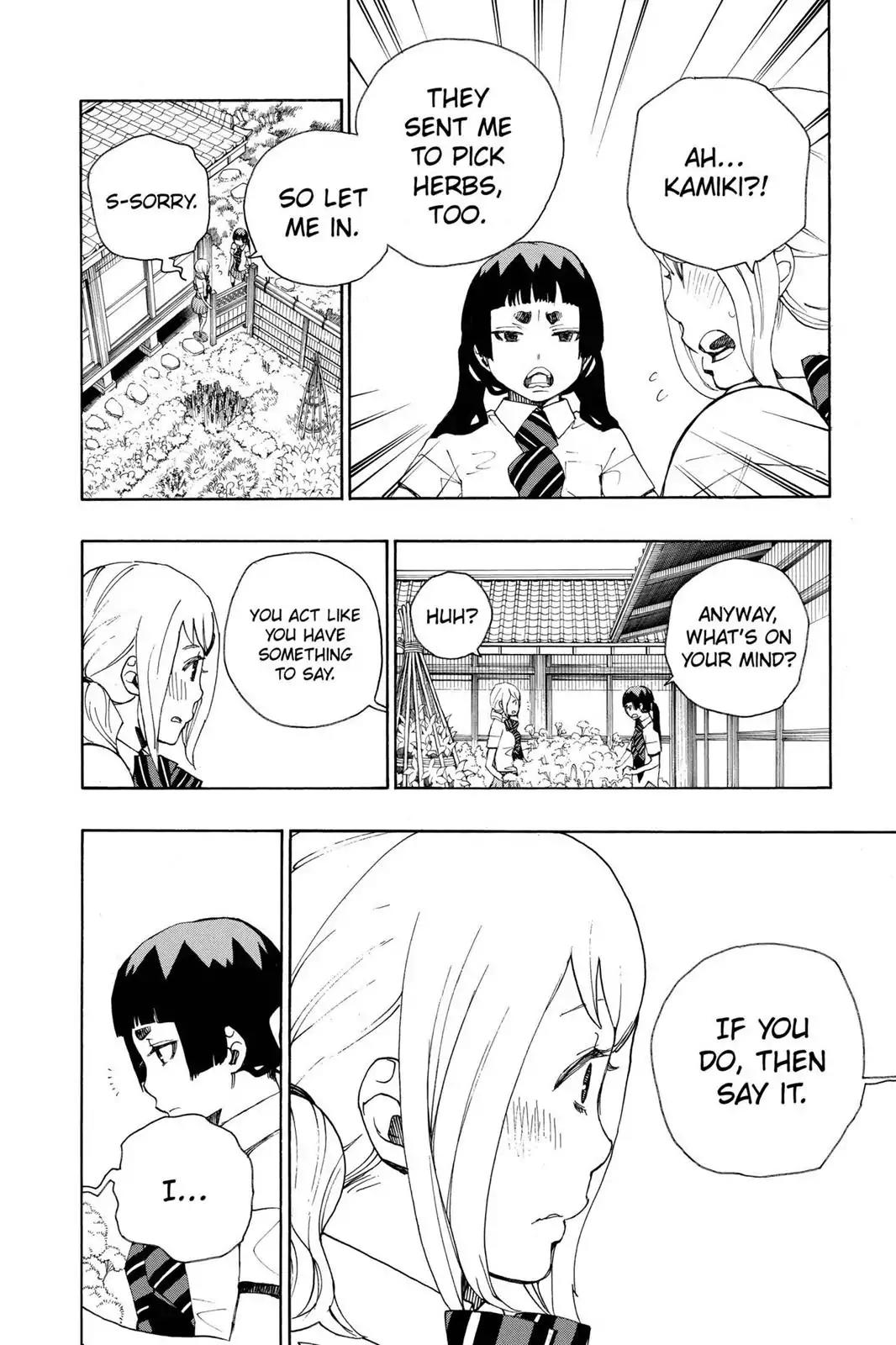 Ao no Exorcist Chapter 18 page 24 - Chapter 18: Discord