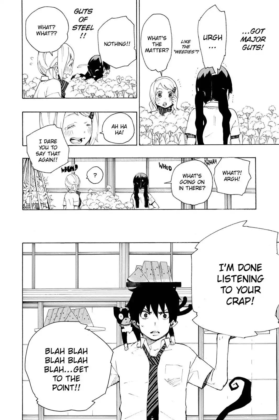 Ao no Exorcist Chapter 18 page 29 - Chapter 18: Discord