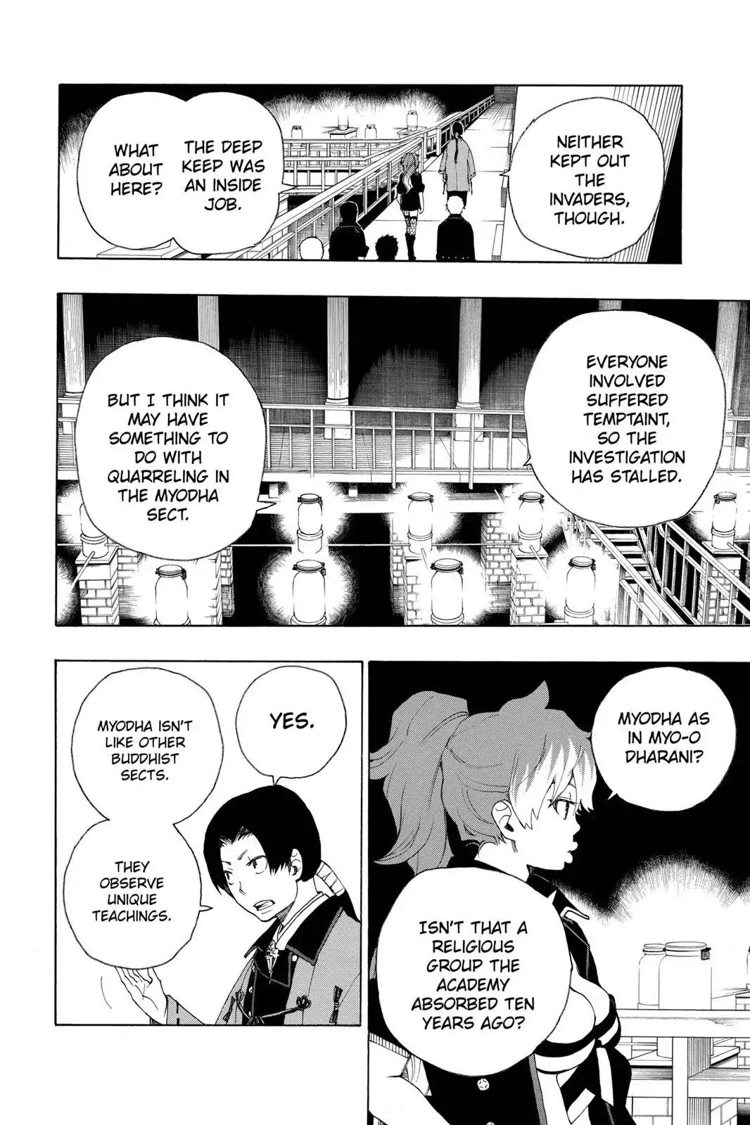Ao no Exorcist Chapter 18 page 33 - Chapter 18: Discord
