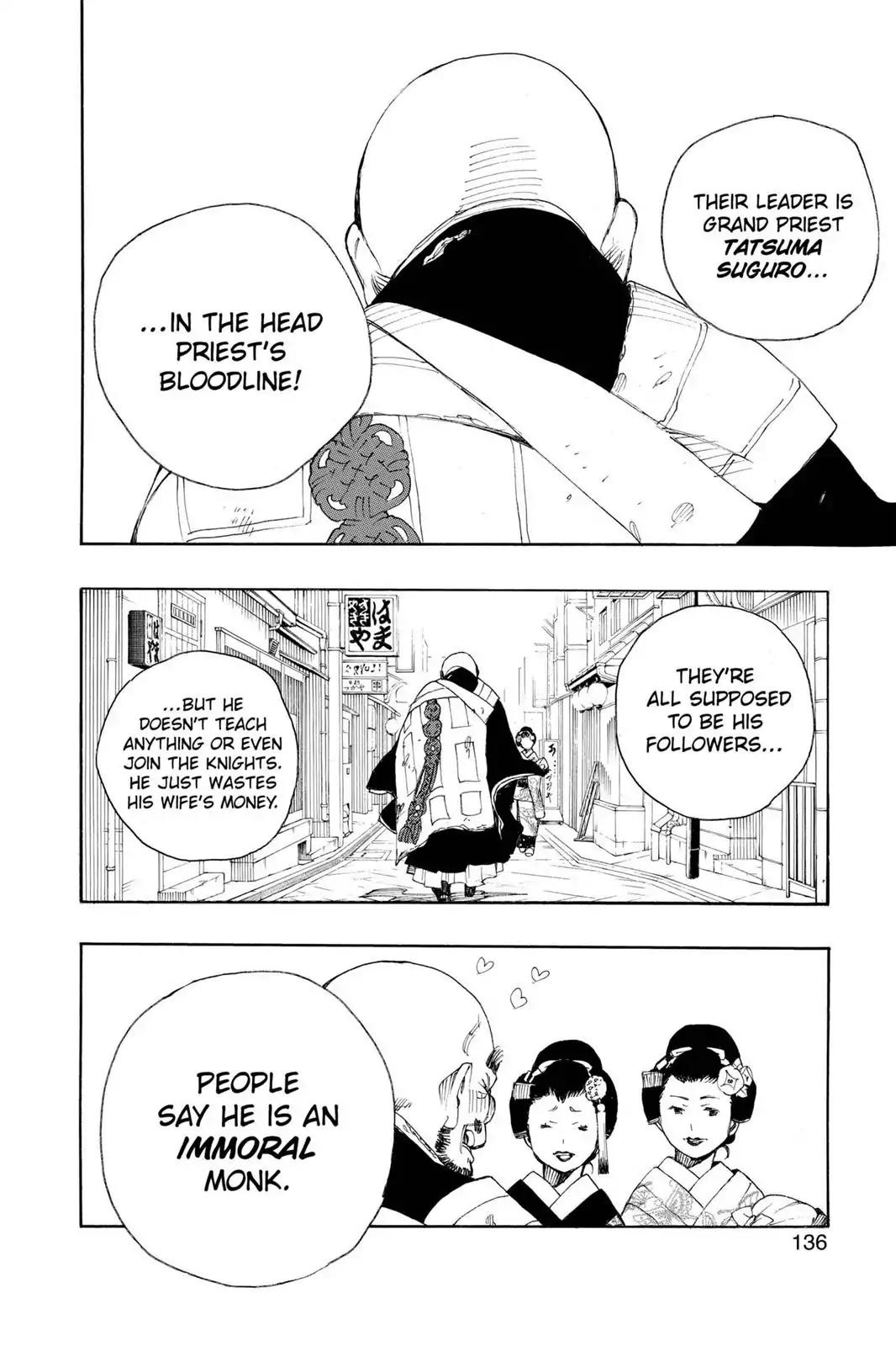 Ao no Exorcist Chapter 18 page 35 - Chapter 18: Discord