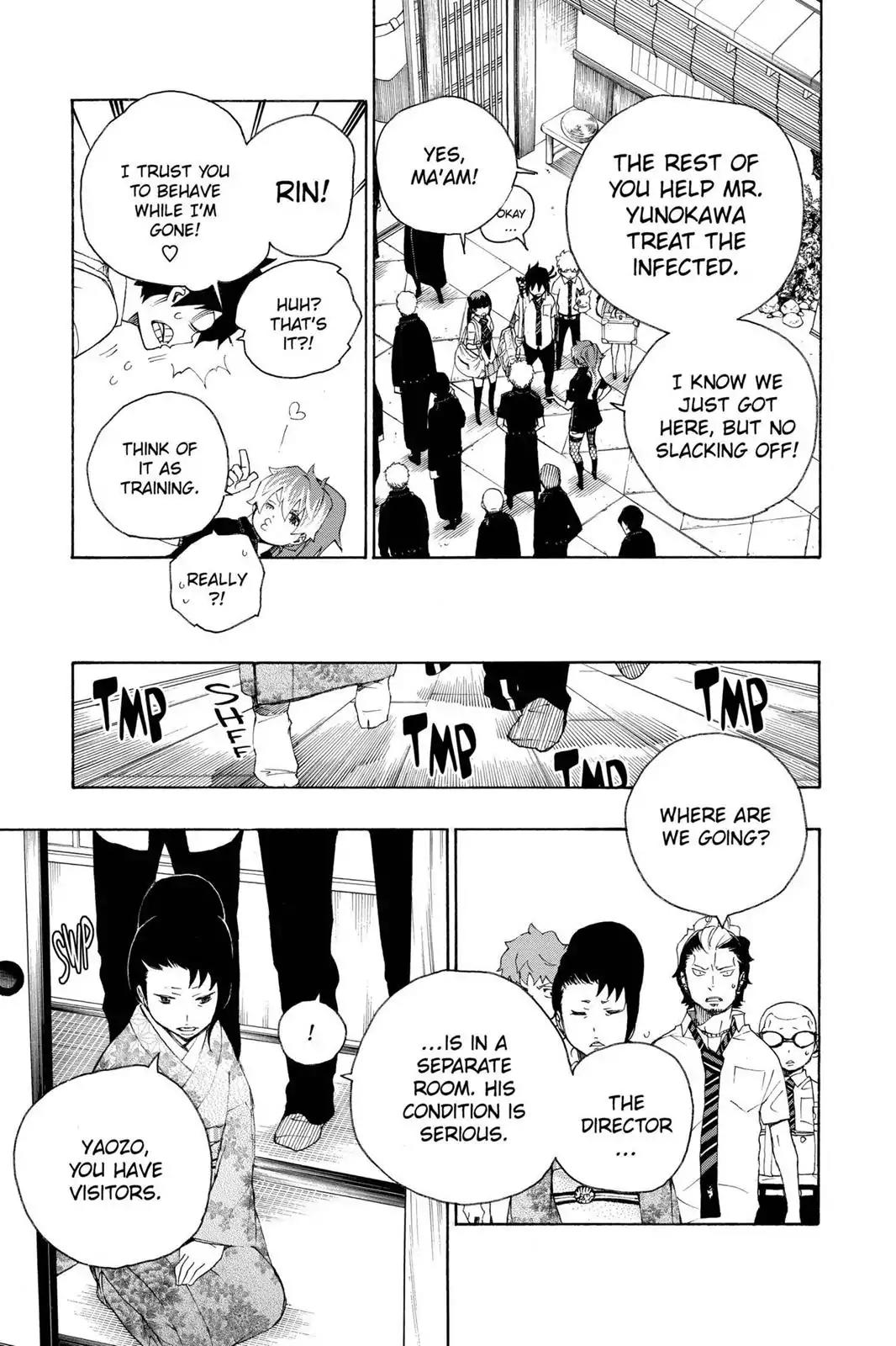 Ao no Exorcist Chapter 18 page 7 - Chapter 18: Discord
