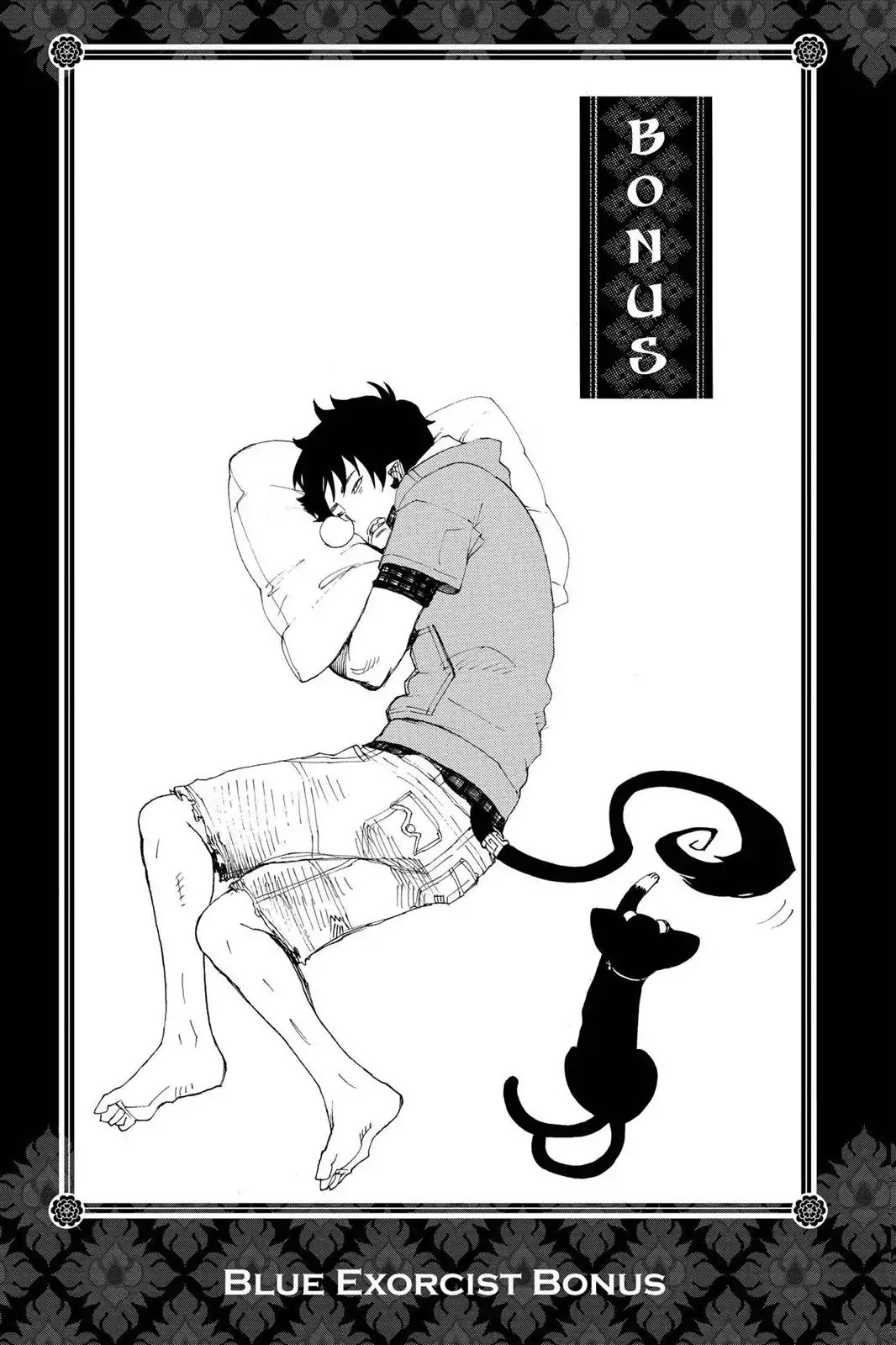 Ao no Exorcist Chapter 19.5 page 1 - Vol.5 Chapter Bonus: Character Case Files & Illustrated Guide to Satan