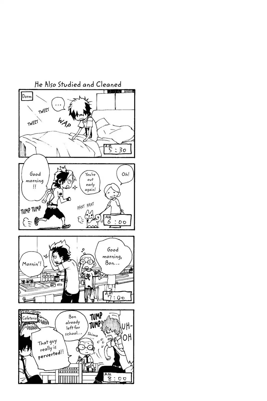 Ao no Exorcist Chapter 19.5 page 11 - Vol.5 Chapter Bonus: Character Case Files & Illustrated Guide to Satan