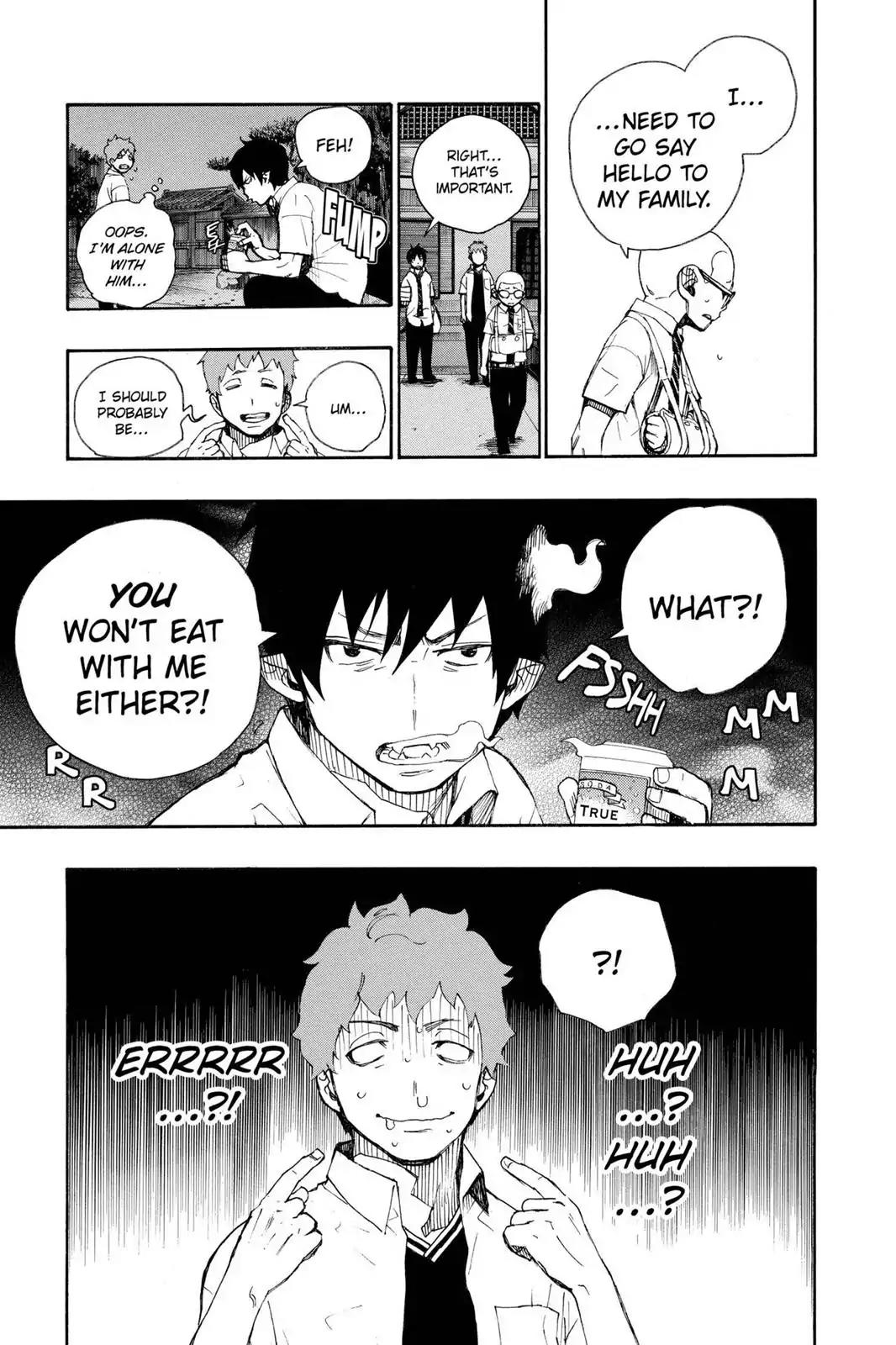 Ao no Exorcist Chapter 19 page 13 - Chapter 19: Drunken Son