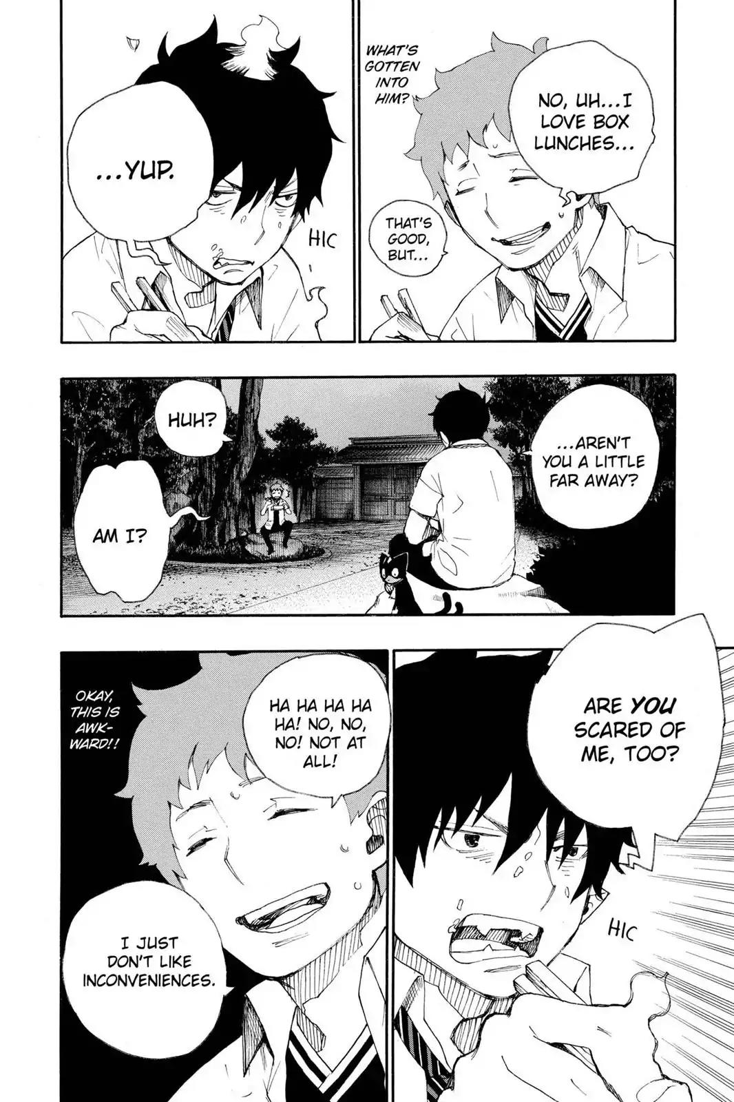 Ao no Exorcist Chapter 19 page 14 - Chapter 19: Drunken Son