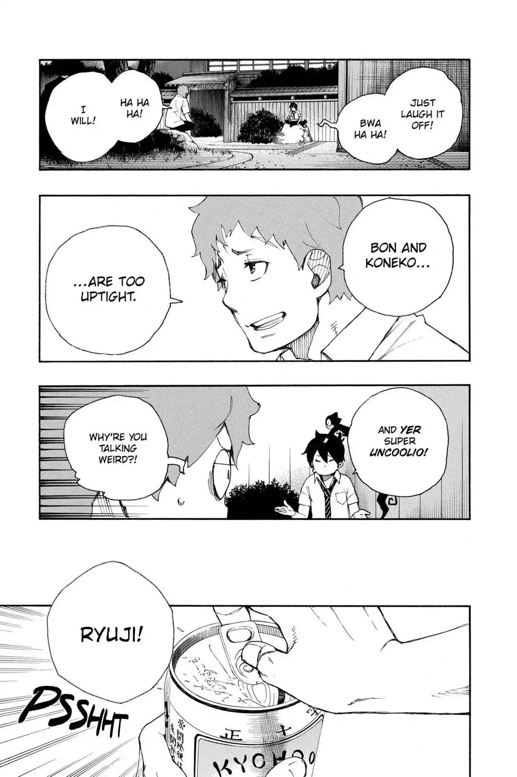 Ao no Exorcist Chapter 19 page 17 - Chapter 19: Drunken Son