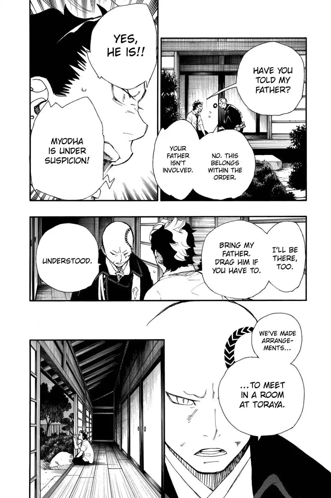 Ao no Exorcist Chapter 19 page 20 - Chapter 19: Drunken Son