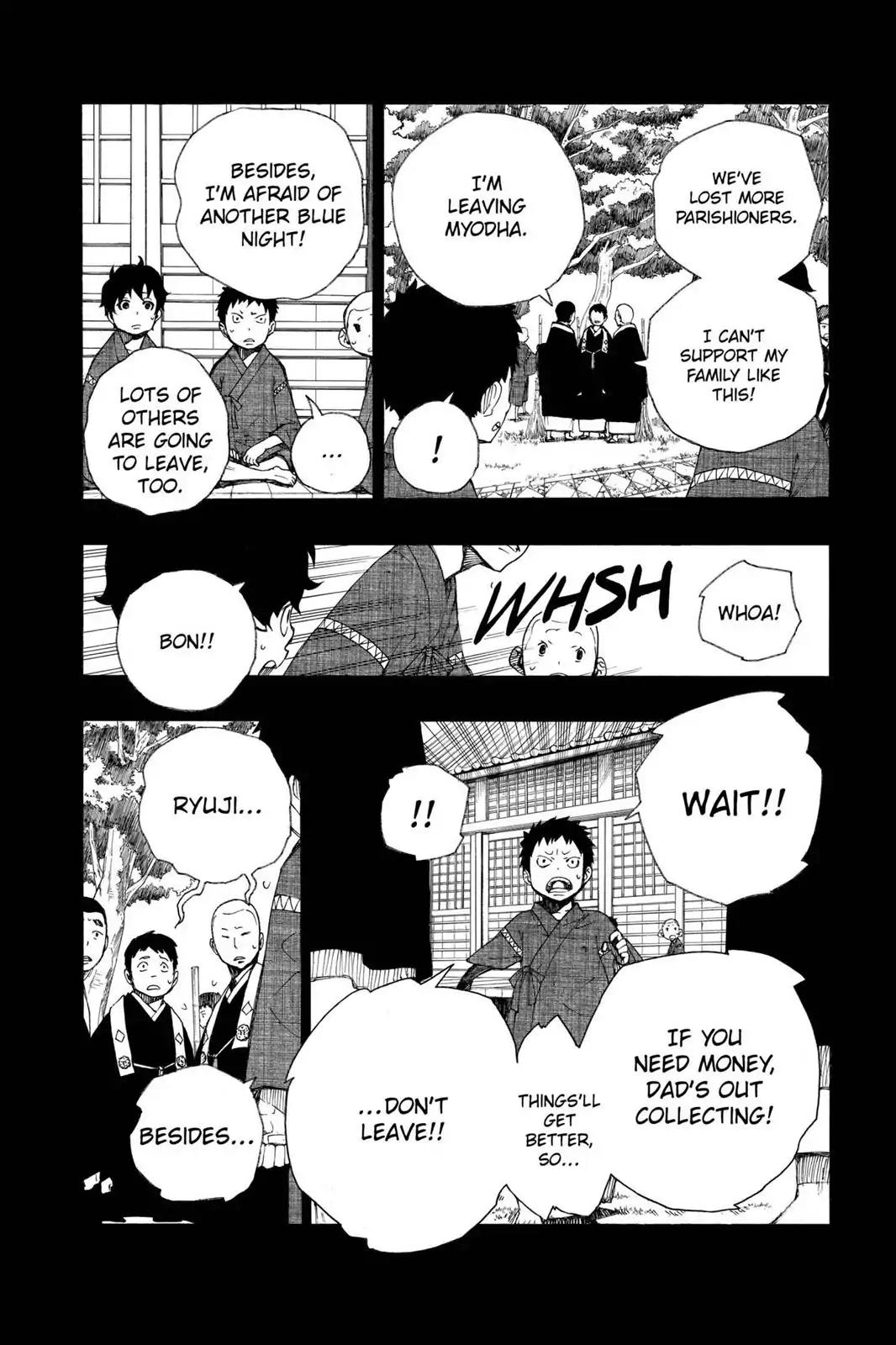 Ao no Exorcist Chapter 19 page 22 - Chapter 19: Drunken Son