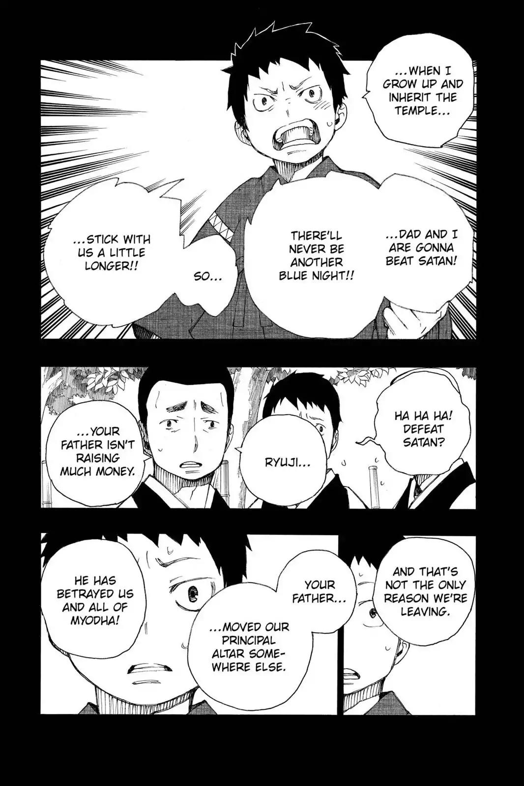 Ao no Exorcist Chapter 19 page 23 - Chapter 19: Drunken Son