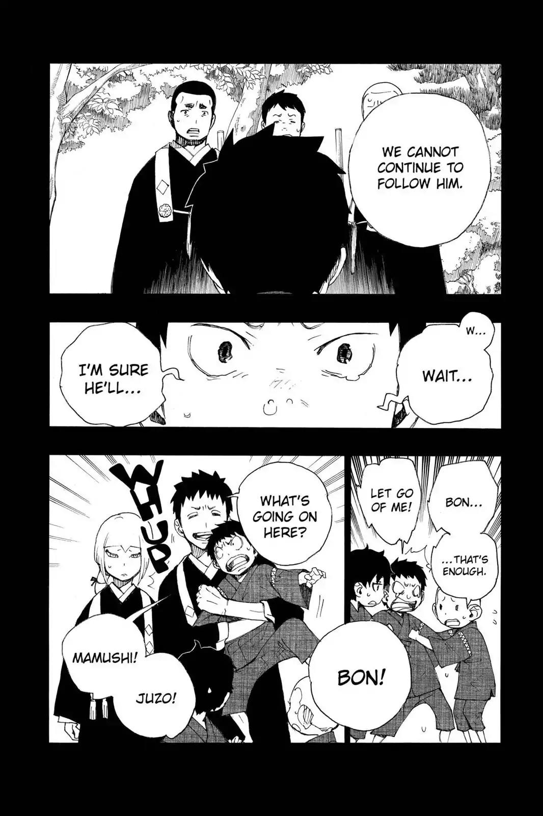 Ao no Exorcist Chapter 19 page 24 - Chapter 19: Drunken Son