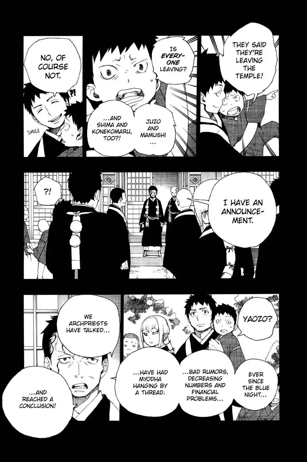 Ao no Exorcist Chapter 19 page 25 - Chapter 19: Drunken Son