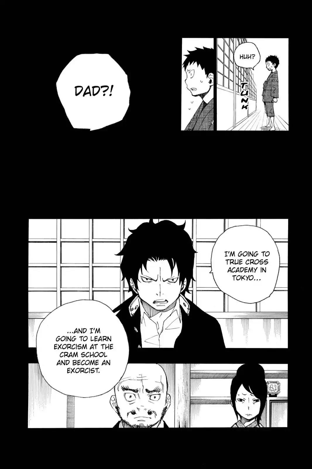 Ao no Exorcist Chapter 19 page 28 - Chapter 19: Drunken Son