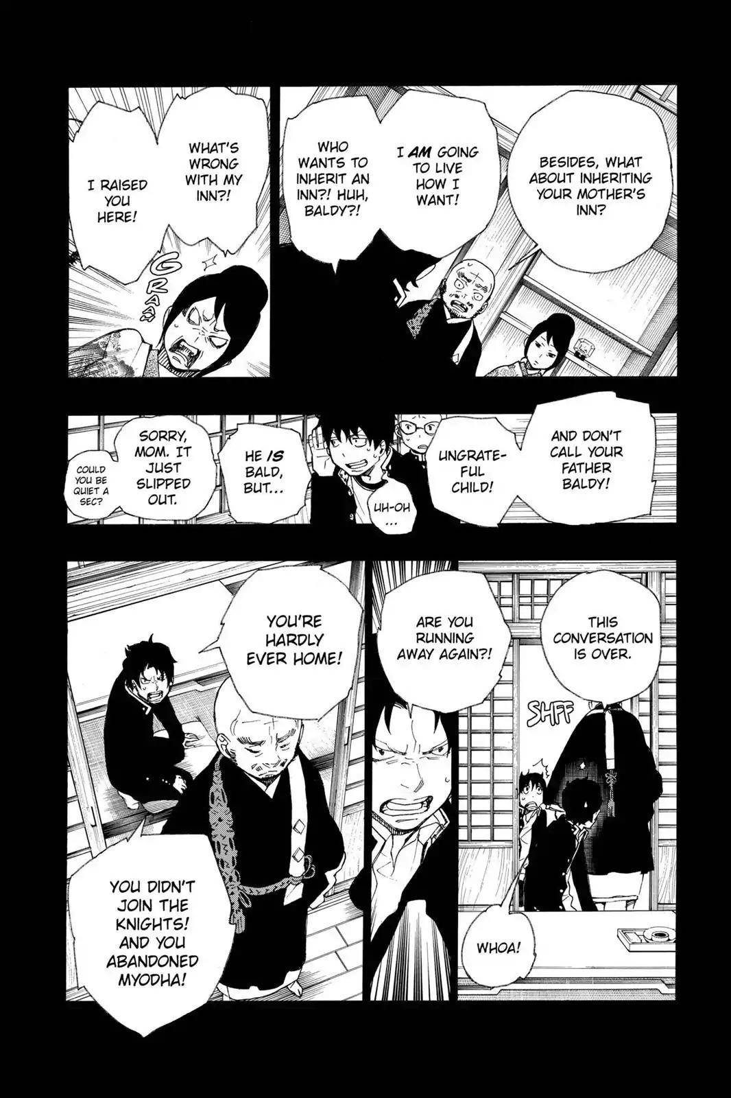 Ao no Exorcist Chapter 19 page 30 - Chapter 19: Drunken Son