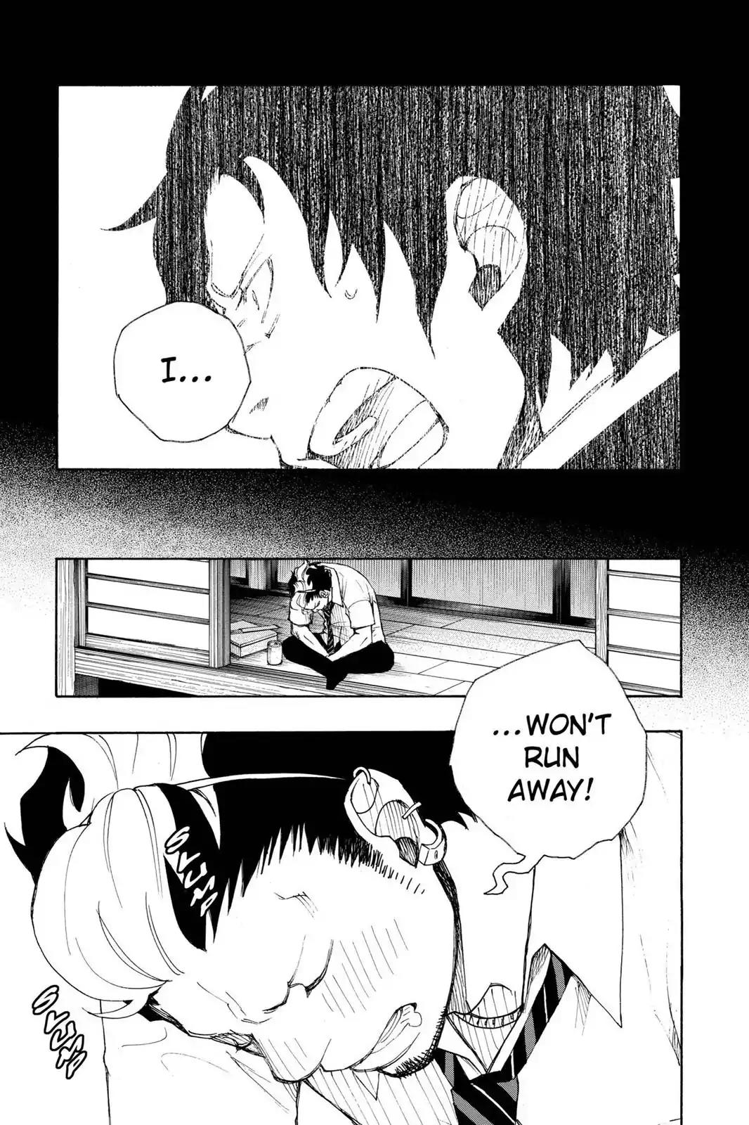 Ao no Exorcist Chapter 19 page 33 - Chapter 19: Drunken Son