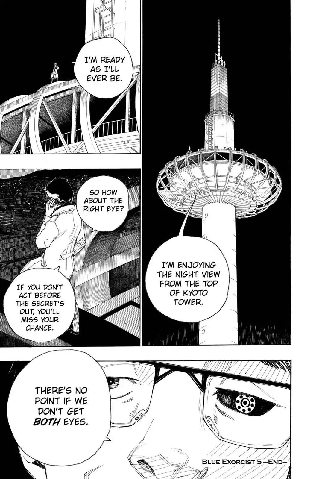 Ao no Exorcist Chapter 19 page 37 - Chapter 19: Drunken Son