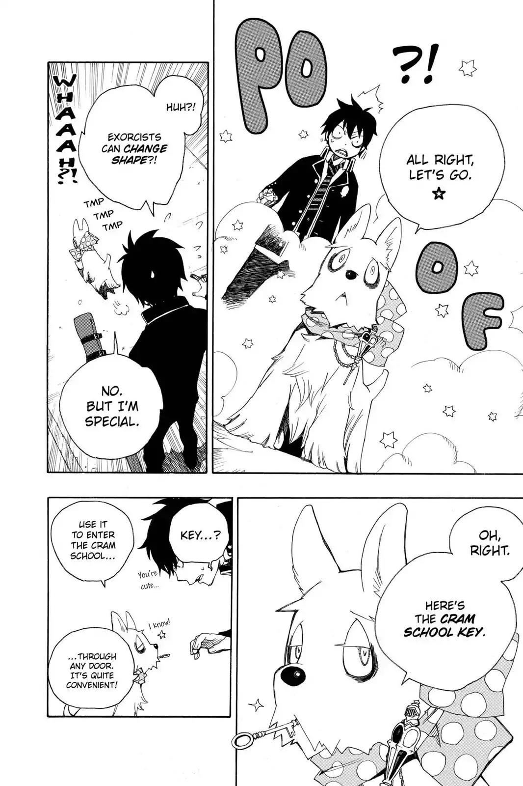 Ao no Exorcist Chapter 2 page 15 - Chapter 2: Big Brother, Little Brother