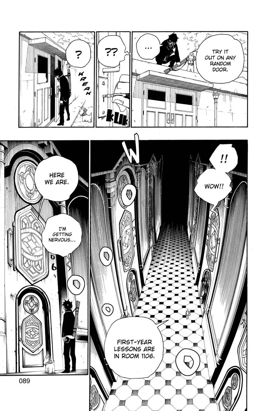 Ao no Exorcist Chapter 2 page 16 - Chapter 2: Big Brother, Little Brother