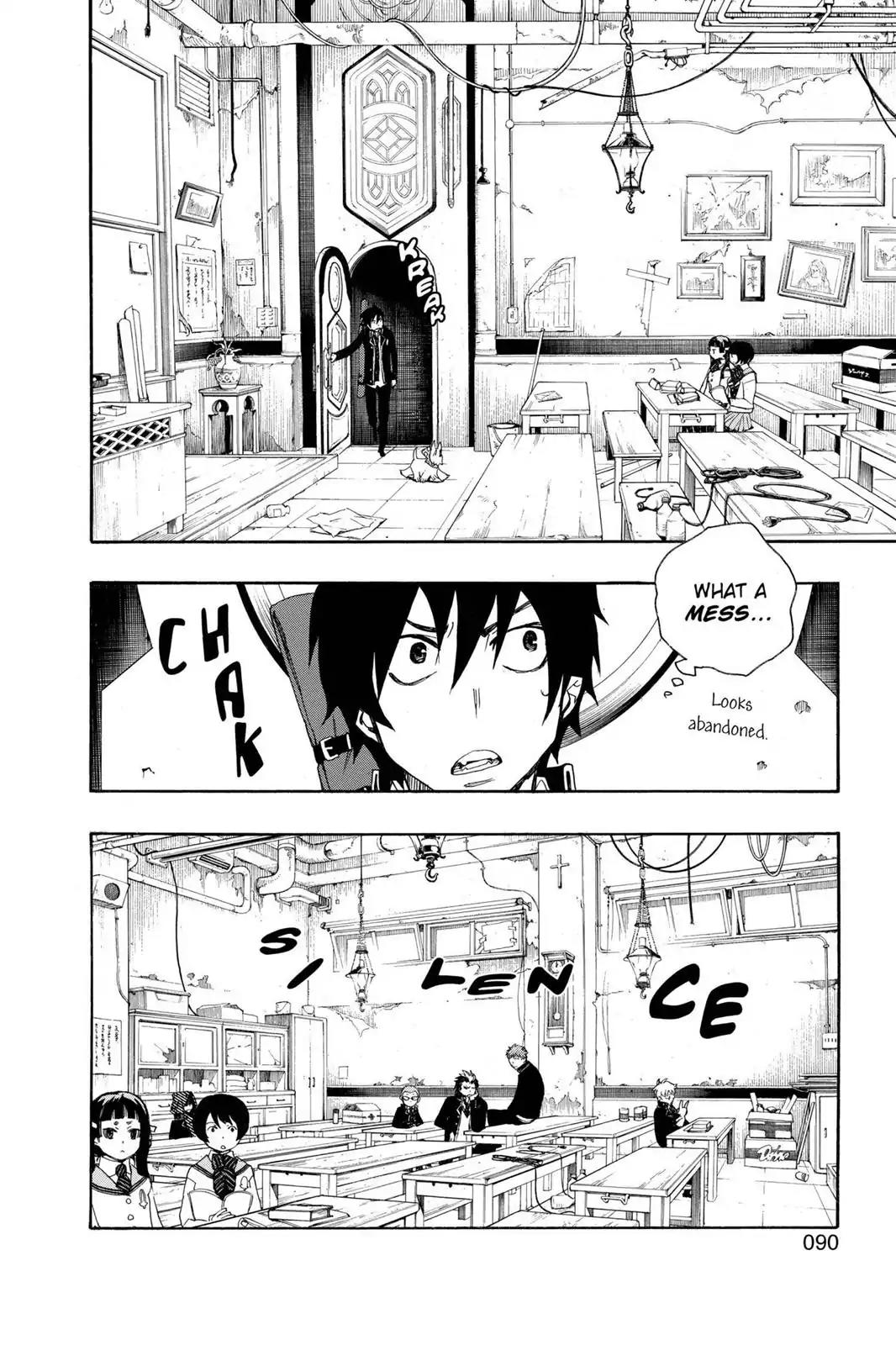 Ao no Exorcist Chapter 2 page 17 - Chapter 2: Big Brother, Little Brother