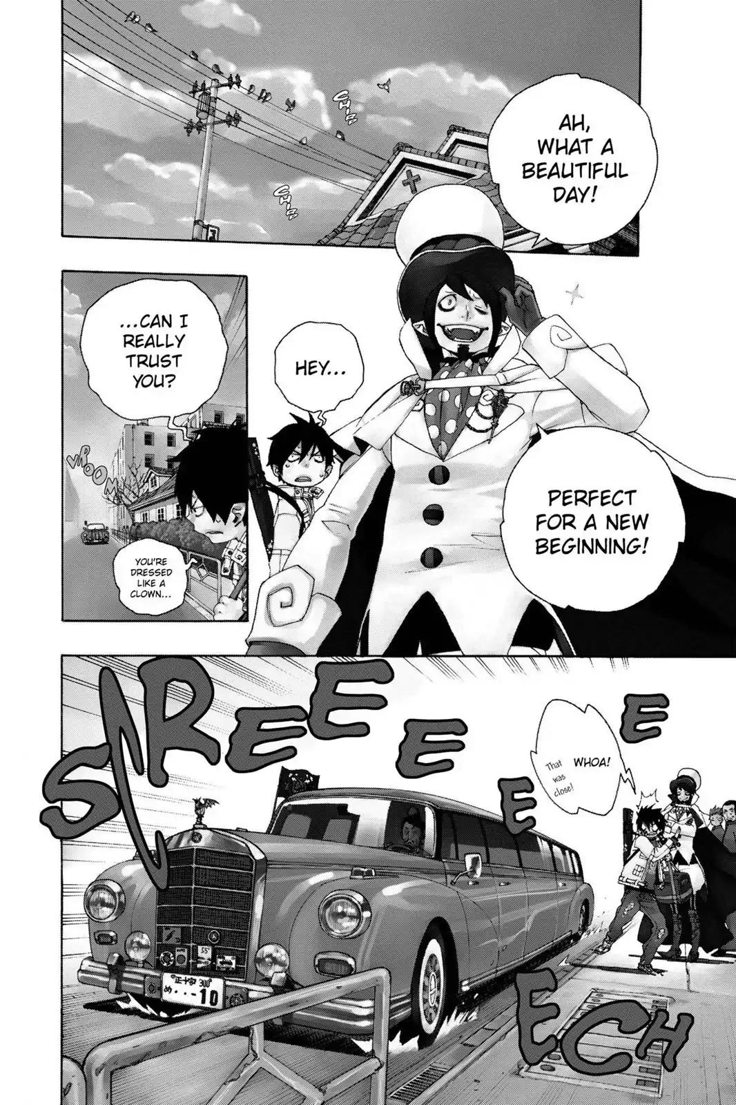 Ao no Exorcist Chapter 2 page 2 - Chapter 2: Big Brother, Little Brother