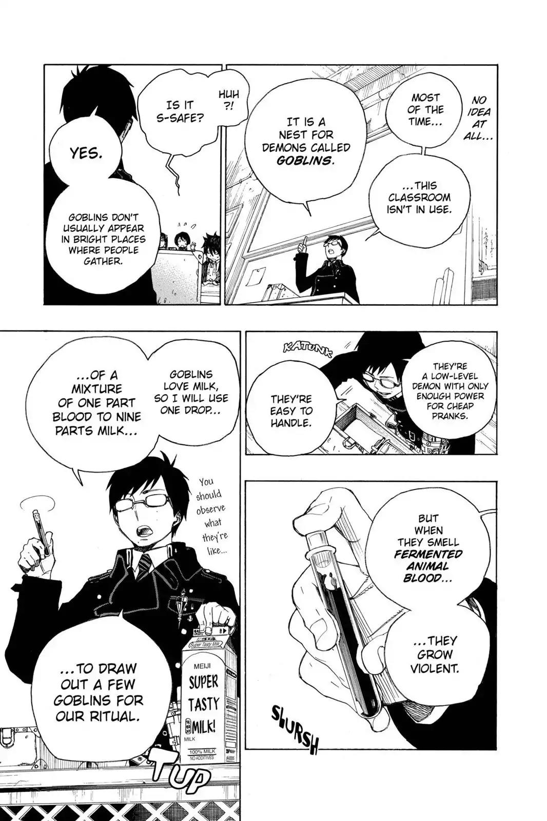 Ao no Exorcist Chapter 2 page 24 - Chapter 2: Big Brother, Little Brother