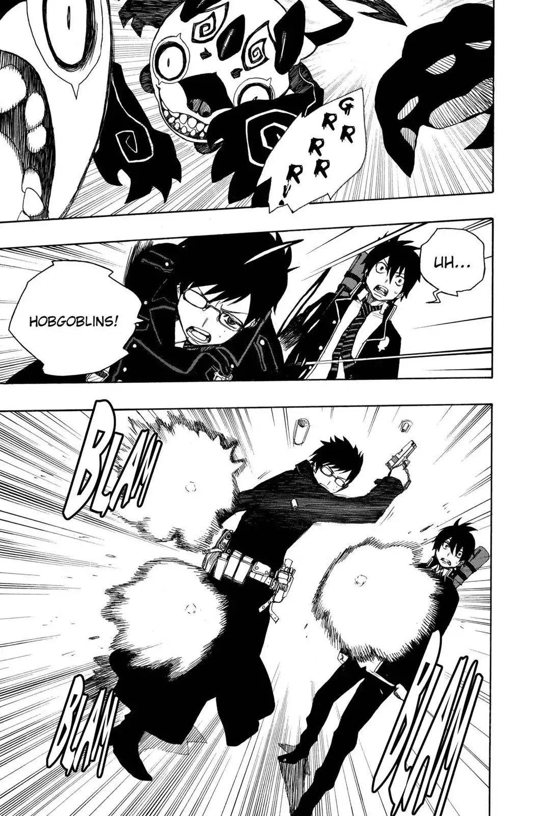 Ao no Exorcist Chapter 2 page 28 - Chapter 2: Big Brother, Little Brother