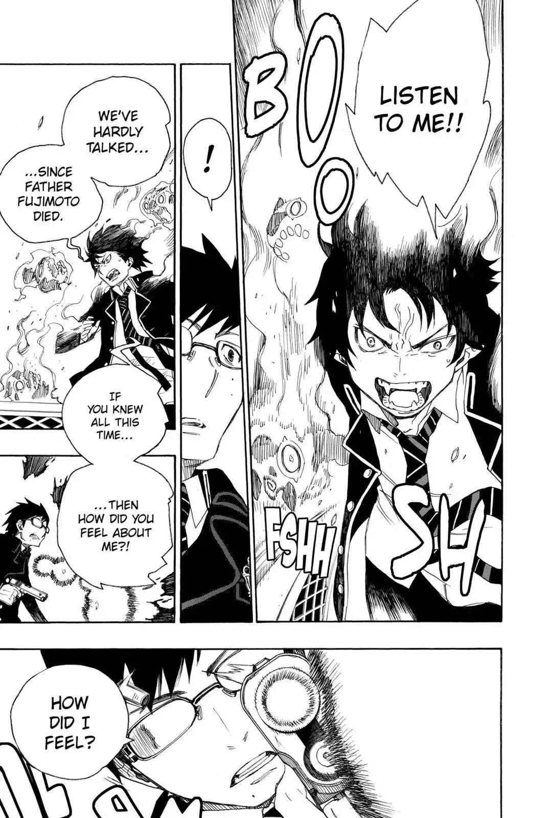 Ao no Exorcist Chapter 2 page 32 - Chapter 2: Big Brother, Little Brother