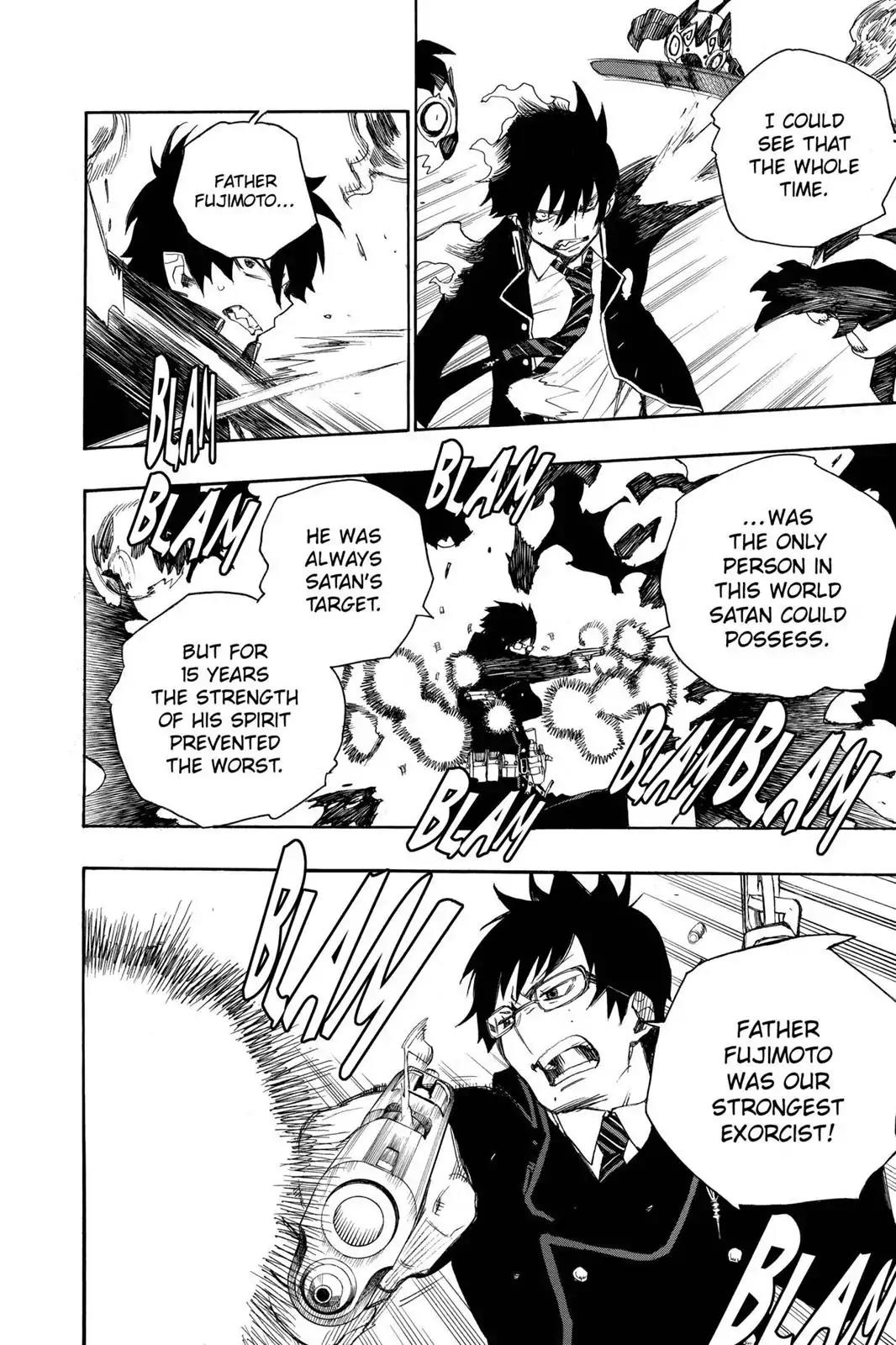 Ao no Exorcist Chapter 2 page 37 - Chapter 2: Big Brother, Little Brother